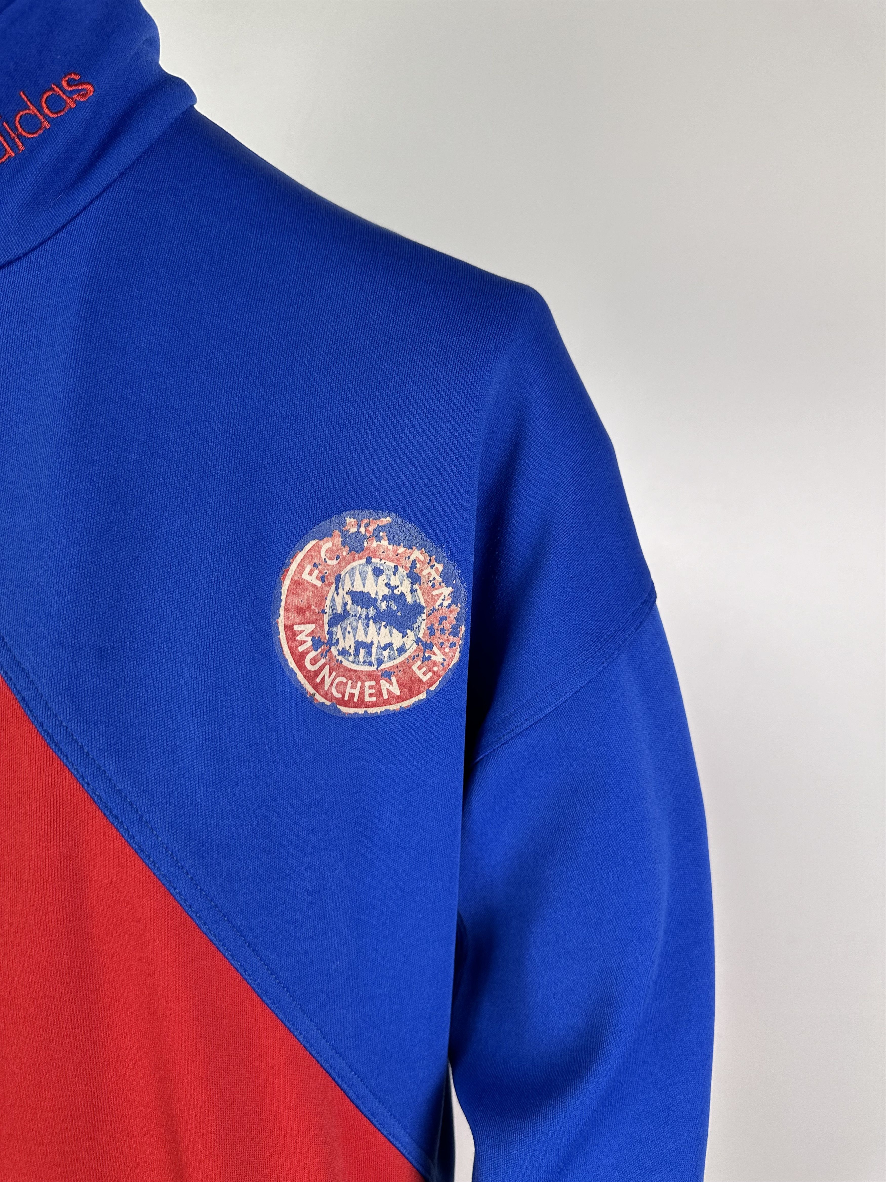 Adidas × Vintage BAYERN MUNICH 1993 94 Training Jacket Football Soccer Adidas Size US L / EU 52-54 / 3 - 3 Thumbnail