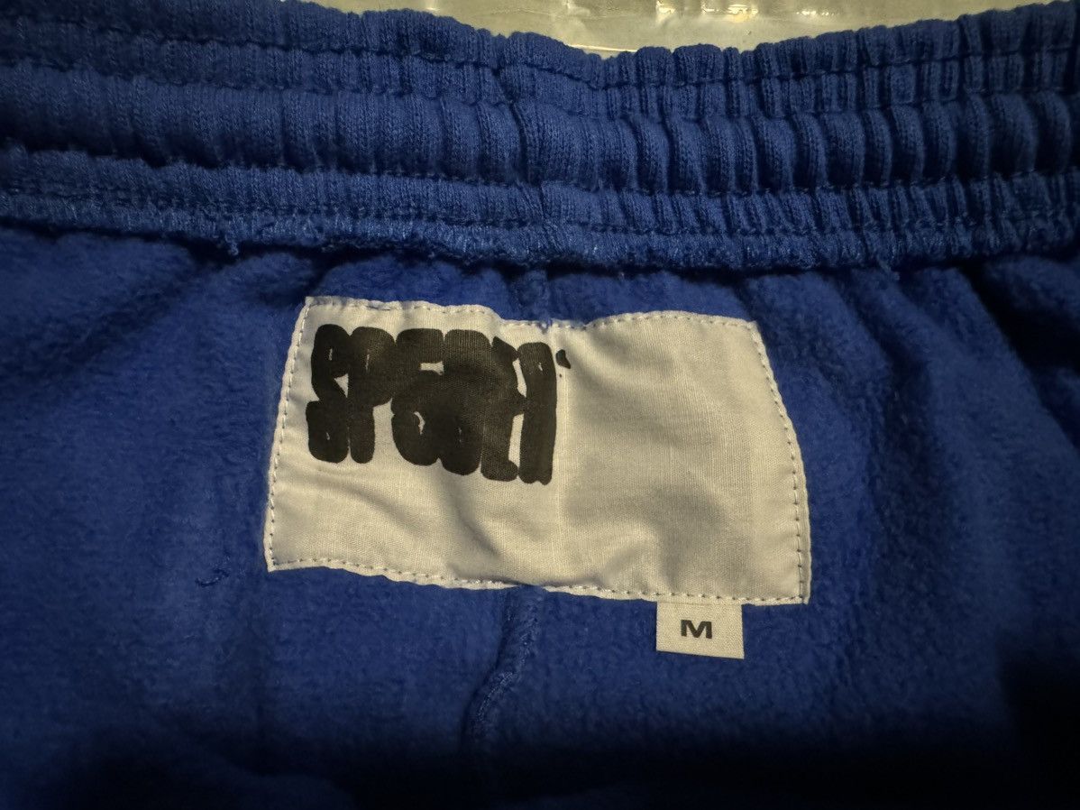 Sp5der Sp5der Angel Number Blue Sweatpants Size Medium Size US 32 / EU 48 - 8 Thumbnail