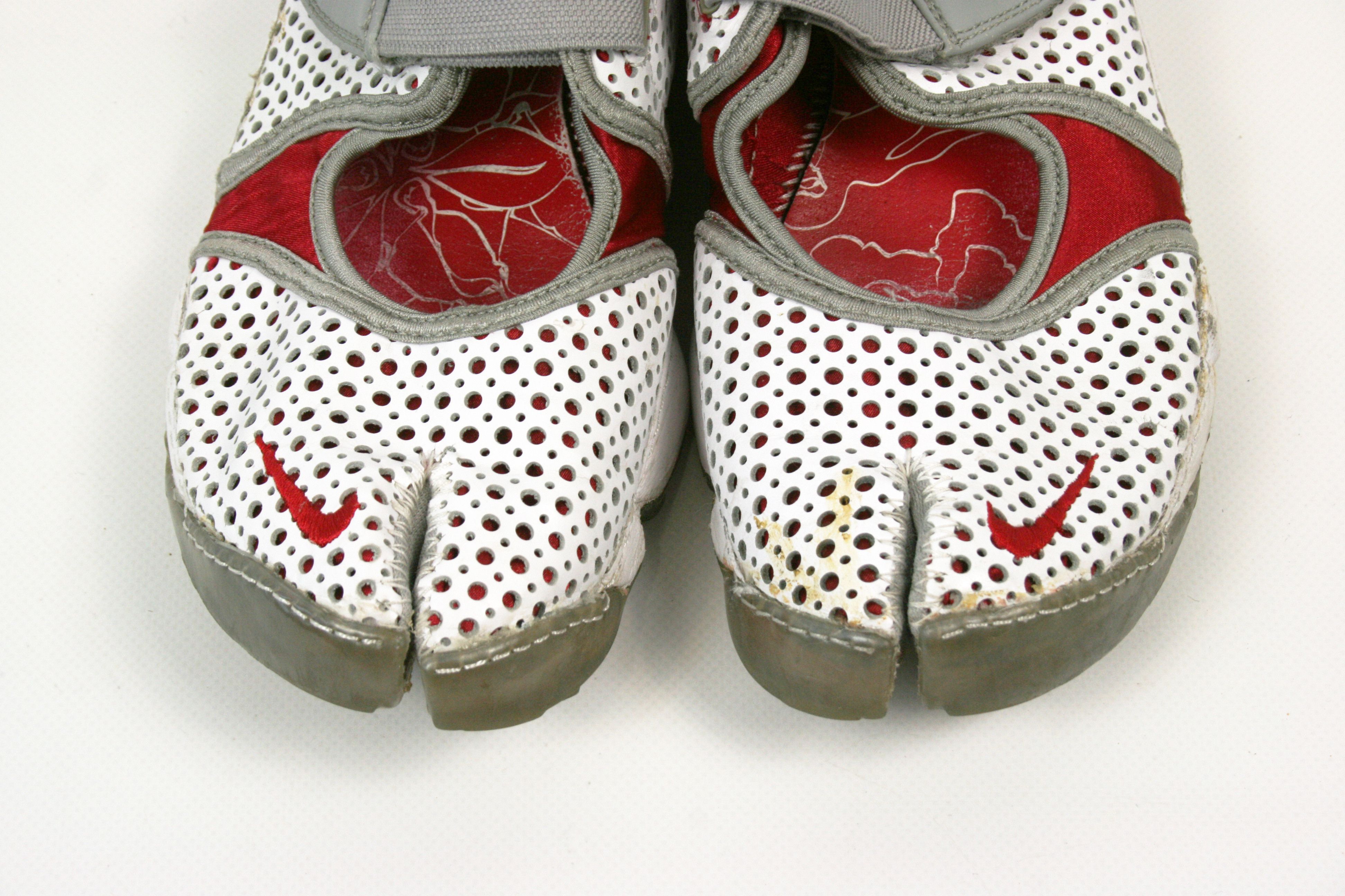 Nike 2008 Perforated Leather Ninja Rift Tabi Y2K Sandals Size US 10 / IT 40 - 5 Thumbnail