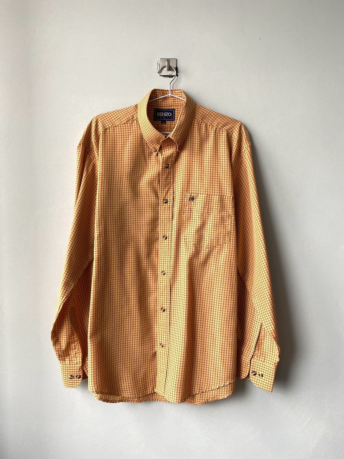 Kenzo Vintage 1990’s Kenzo Shirt Luxury Size US L / EU 52-54 / 3 - 1 Thumbnail