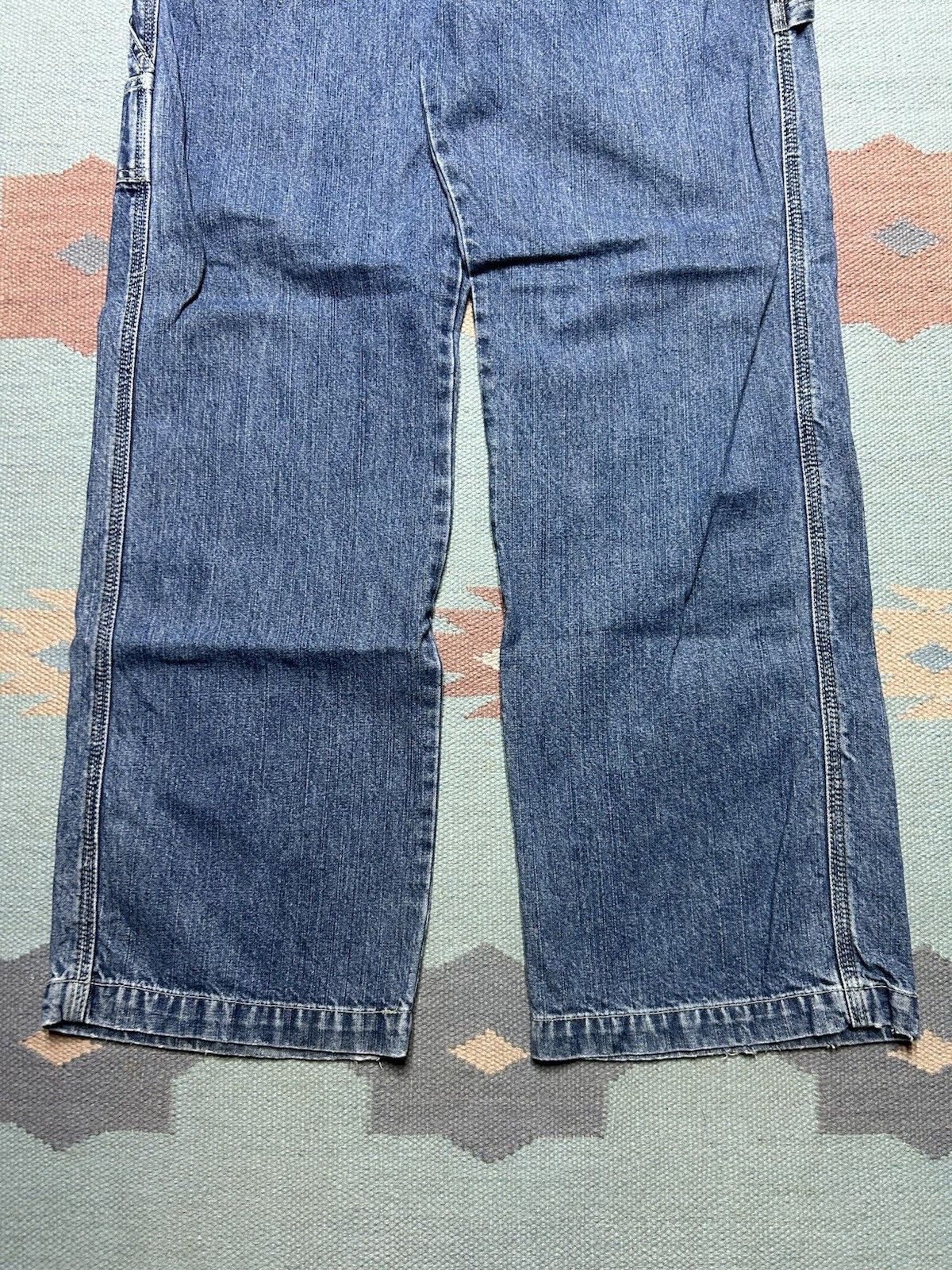 Vintage Vtg Levi’s carpenter jeans y2k baggy wide pipes skater 32x32 Size US 32 / EU 48 - 6 Thumbnail