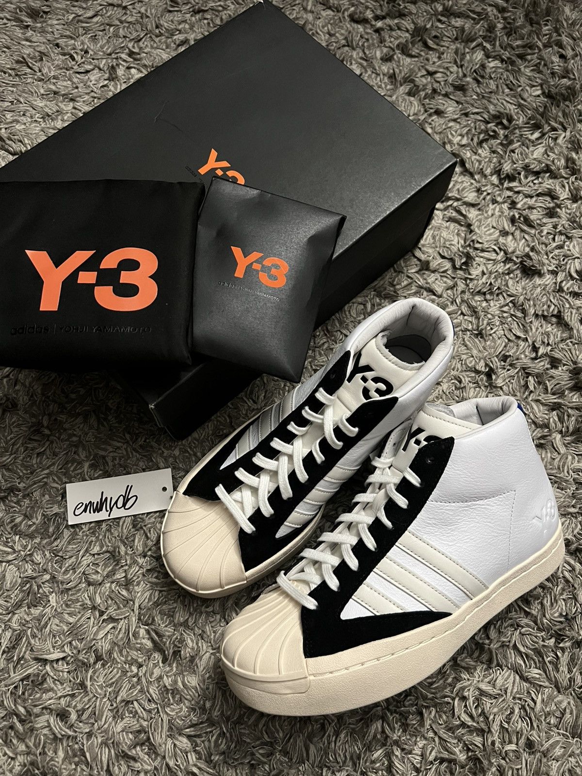 Adidas × Y-3 × Yohji Yamamoto Adidas Y-3 Yohji Pro - cloud white