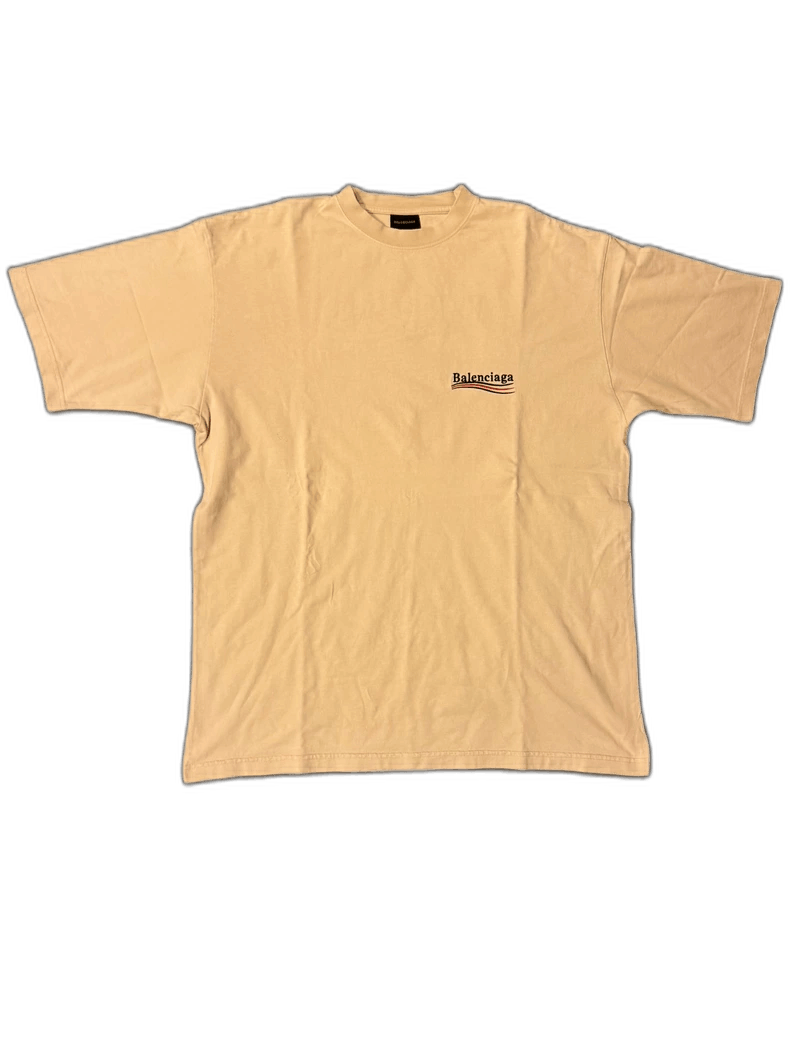 Balenciaga Balenciaga Logo Print Crew Neck TShirt-2505 Size US M / EU 48-50 / 2 - 1 Thumbnail