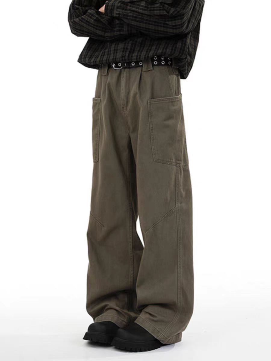 Japanese Brand × Vintage Vintage Coffee Casual Workwear Trousers Size US 32 / EU 48 - 1 Thumbnail
