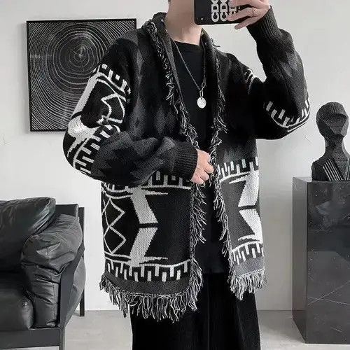 Japanese Brand Boho bohemian hippie cardigan streetwear Size US L / EU 52-54 / 3 - 1 Thumbnail