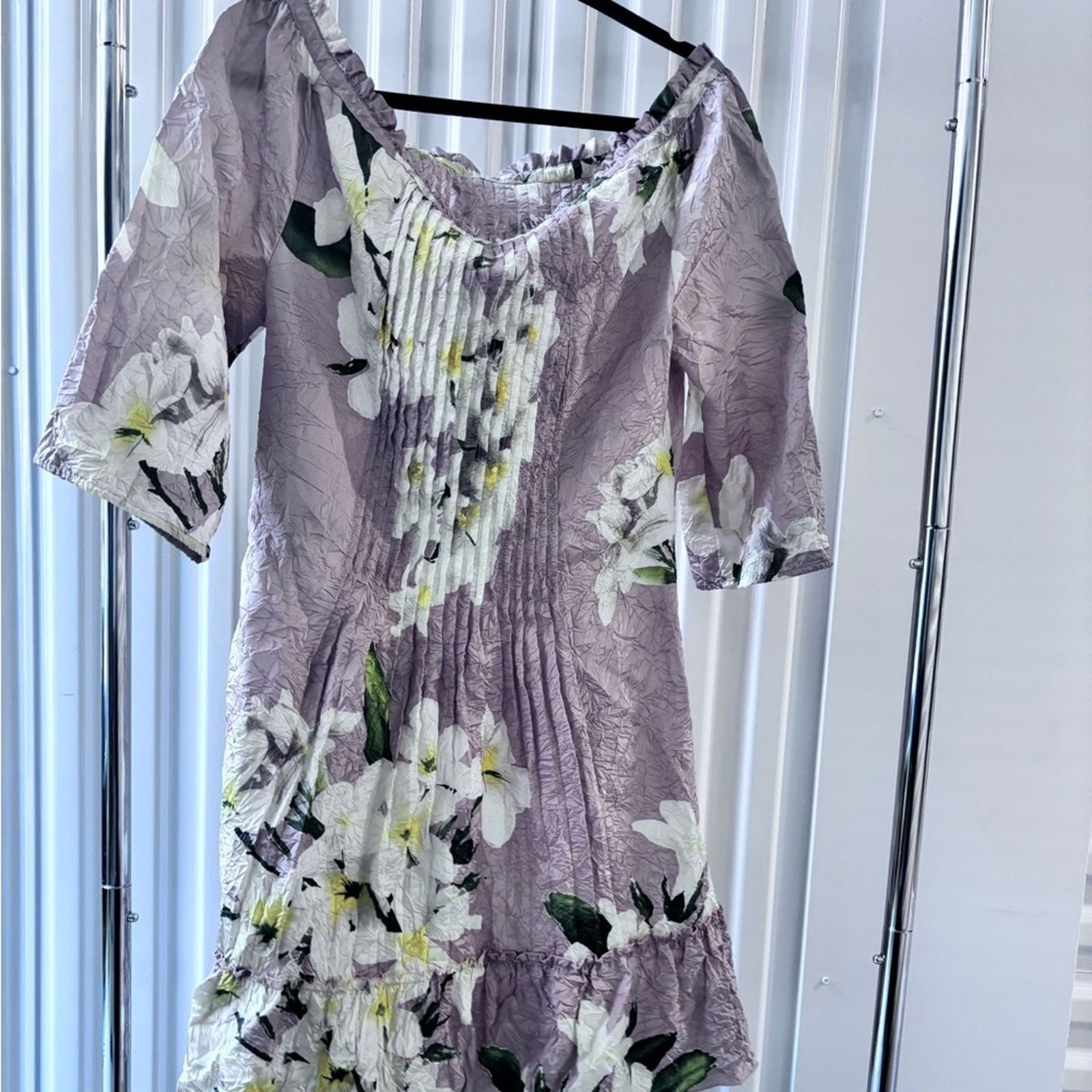Blumarine NWT Blumarine Textured Floral Top Women's Size M Size M / US 6-8 / IT 42-44 - 4 Thumbnail