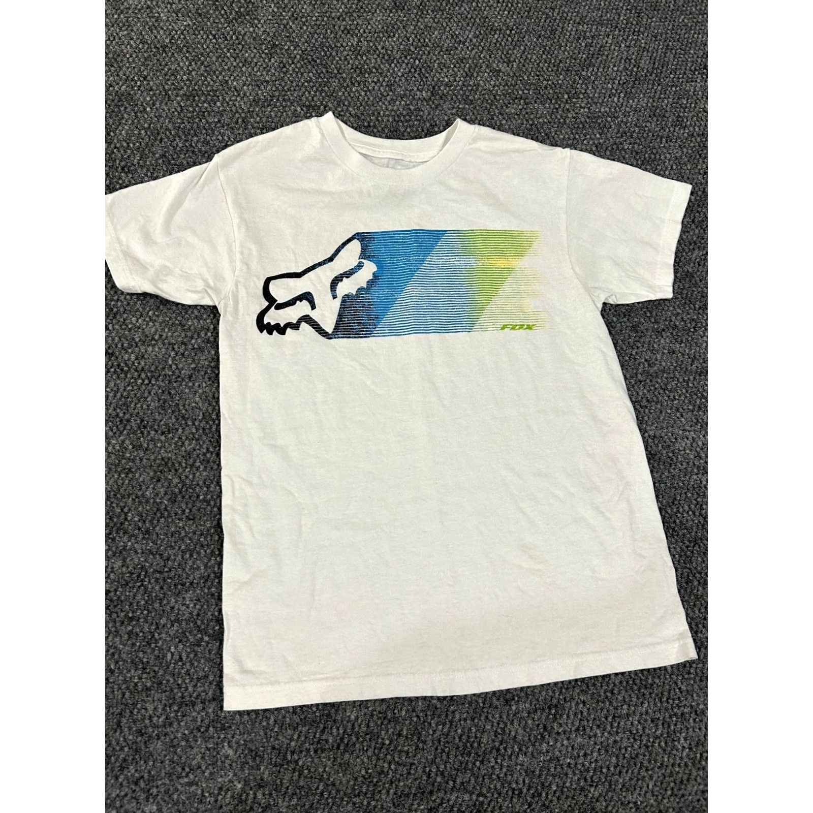 Fox Racing Fox Racing T-Shirt Mens Small White Logo Moto Motocross Dirt Bike Short Sleeve Crew Neck Cotton Knit Breathable Regular Vintage No Size US S / EU 44-46 / 1 - 2 Thumbnail