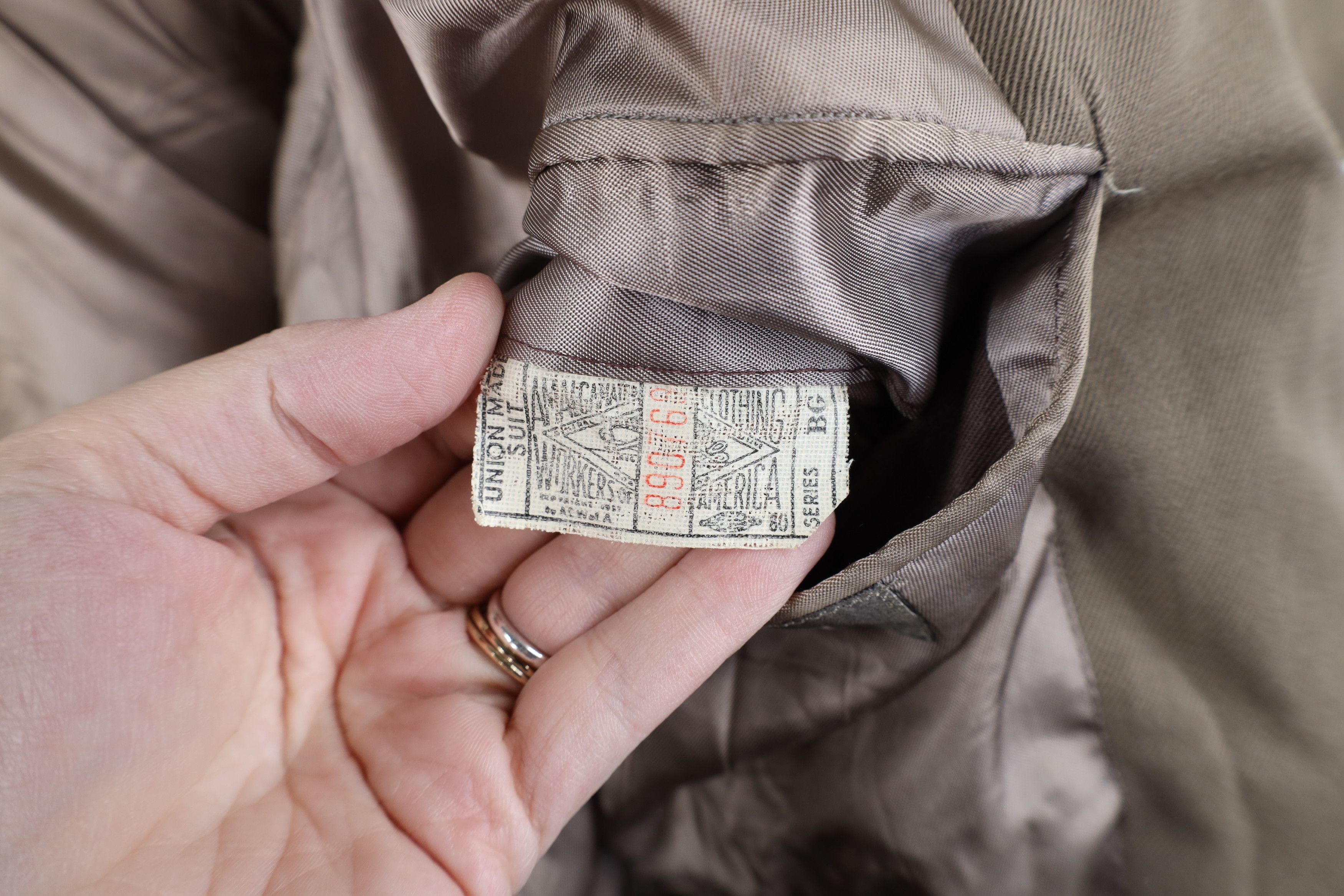 Vintage Vintage 70s Streetwear Gabardine Trench Coat Jacket USA Size US XL / EU 56 / 4 - 12 Thumbnail