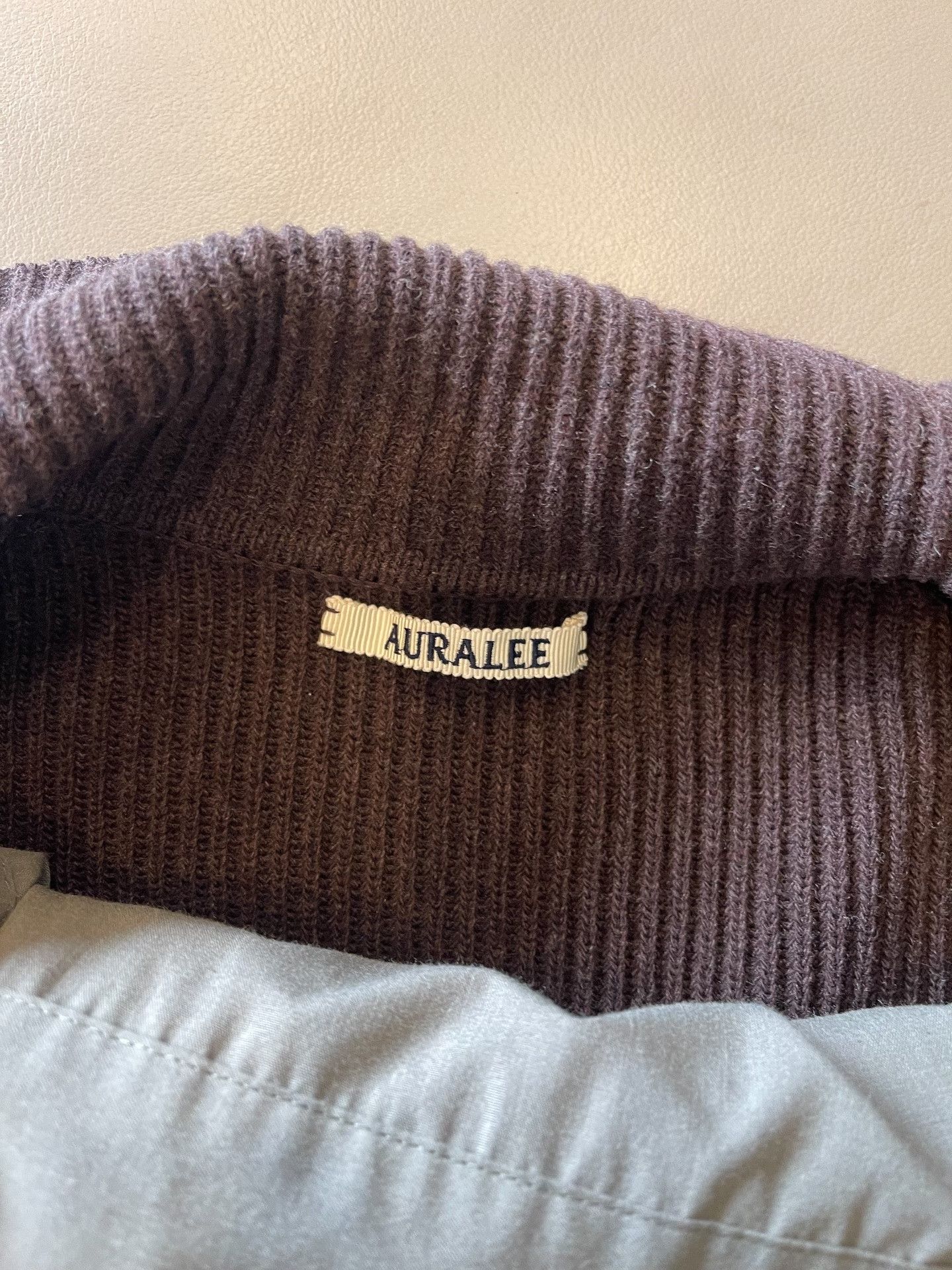 Auralee AURALEE Super Fine 160s Wool Cardigan Size US L / EU 52-54 / 3 - 6 Thumbnail