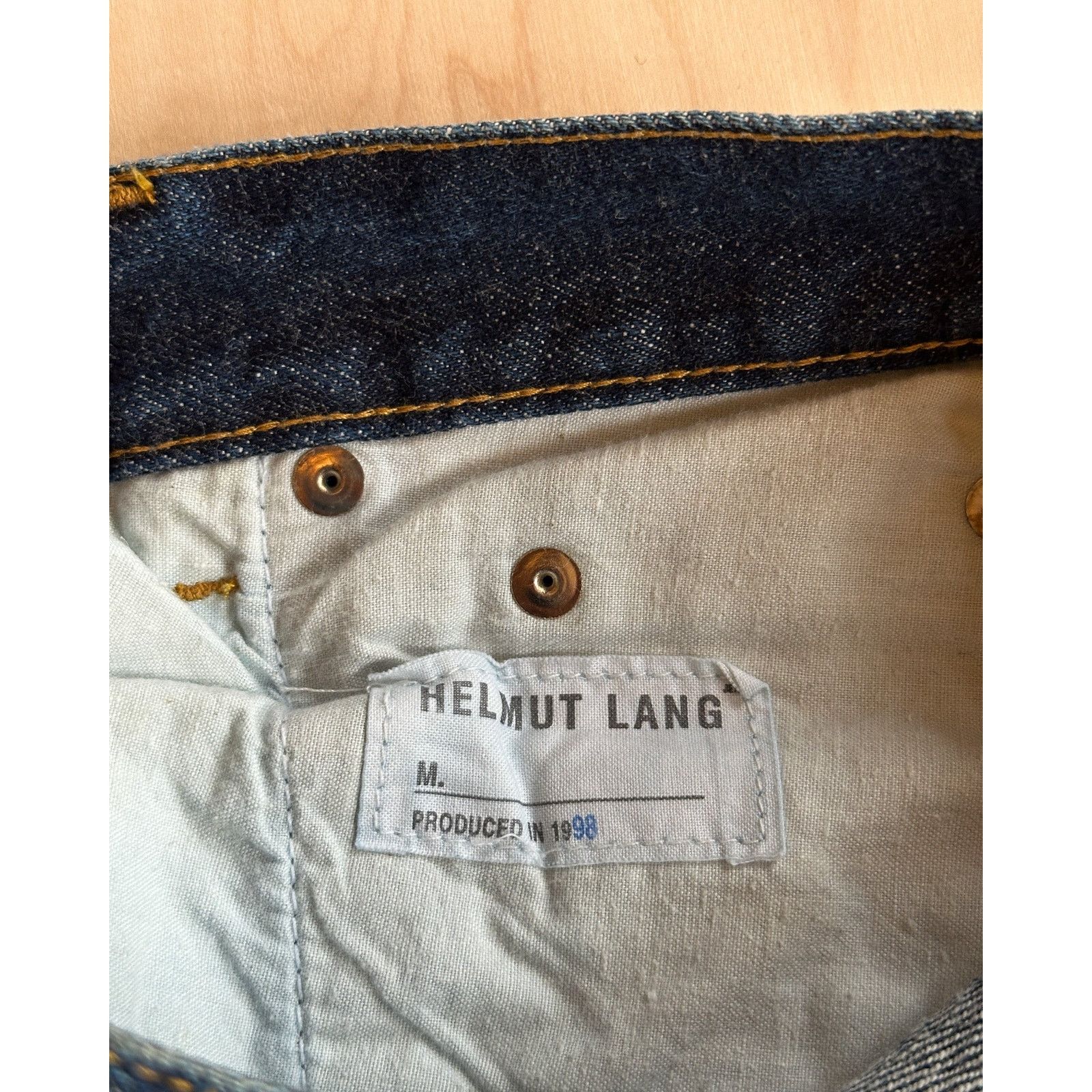 Helmut Lang Helmut Lang Vintage 1998 Jeans Size US 29 - 4 Thumbnail