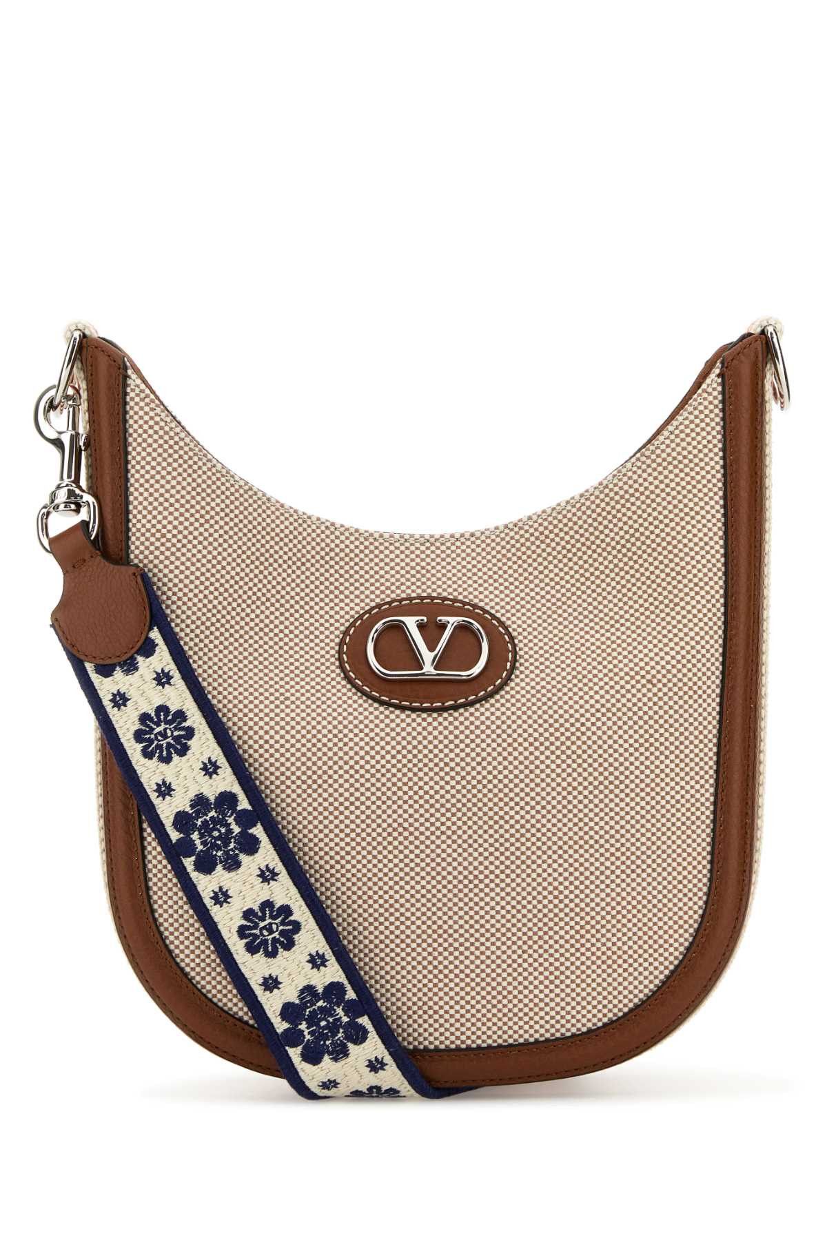 Valentino Top-Tone Canvas Vlogo Signature Shoulder Bag Size ONE SIZE - 1 Thumbnail