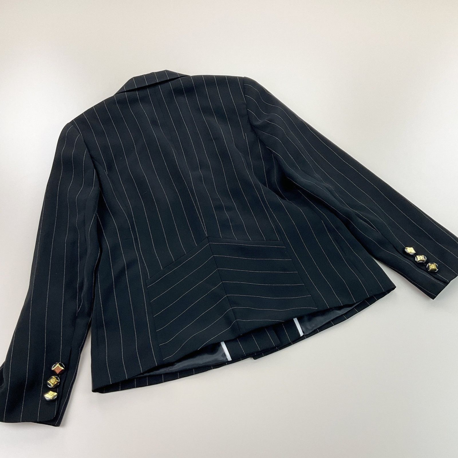 MCM Vintage Designer MCM 90s Blazer Jacket - Women Medium black Size M / US 6-8 / IT 42-44 - 9 Thumbnail