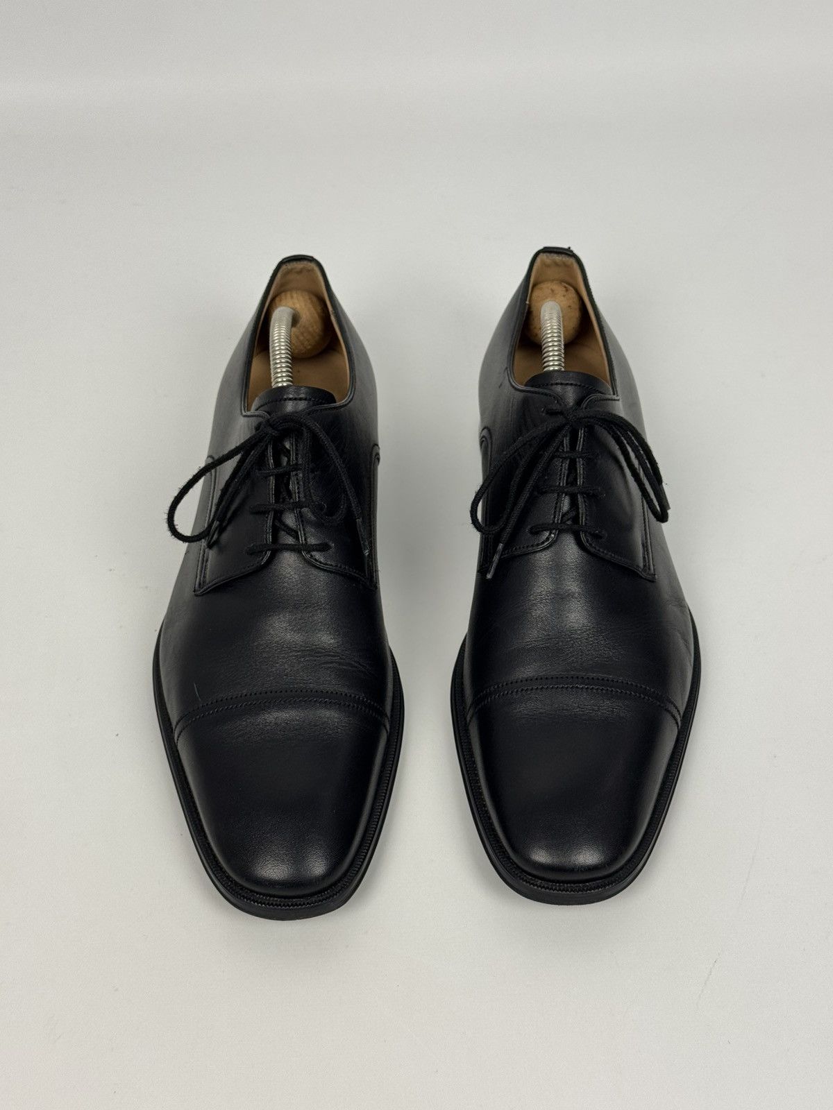 Bally Bally Tayson Leather Black Darby Shoes Men’s US 9 Size US 9 / EU 42 - 5 Thumbnail