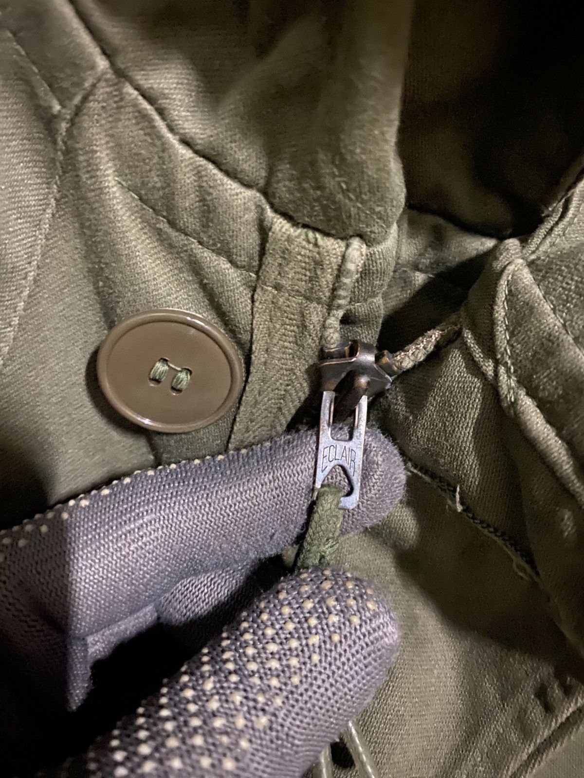 Vintage Vintage 1981 SOCOVET U.S. Navy Fishtail Parka – Olive Green Size US L / EU 52-54 / 3 - 6 Thumbnail