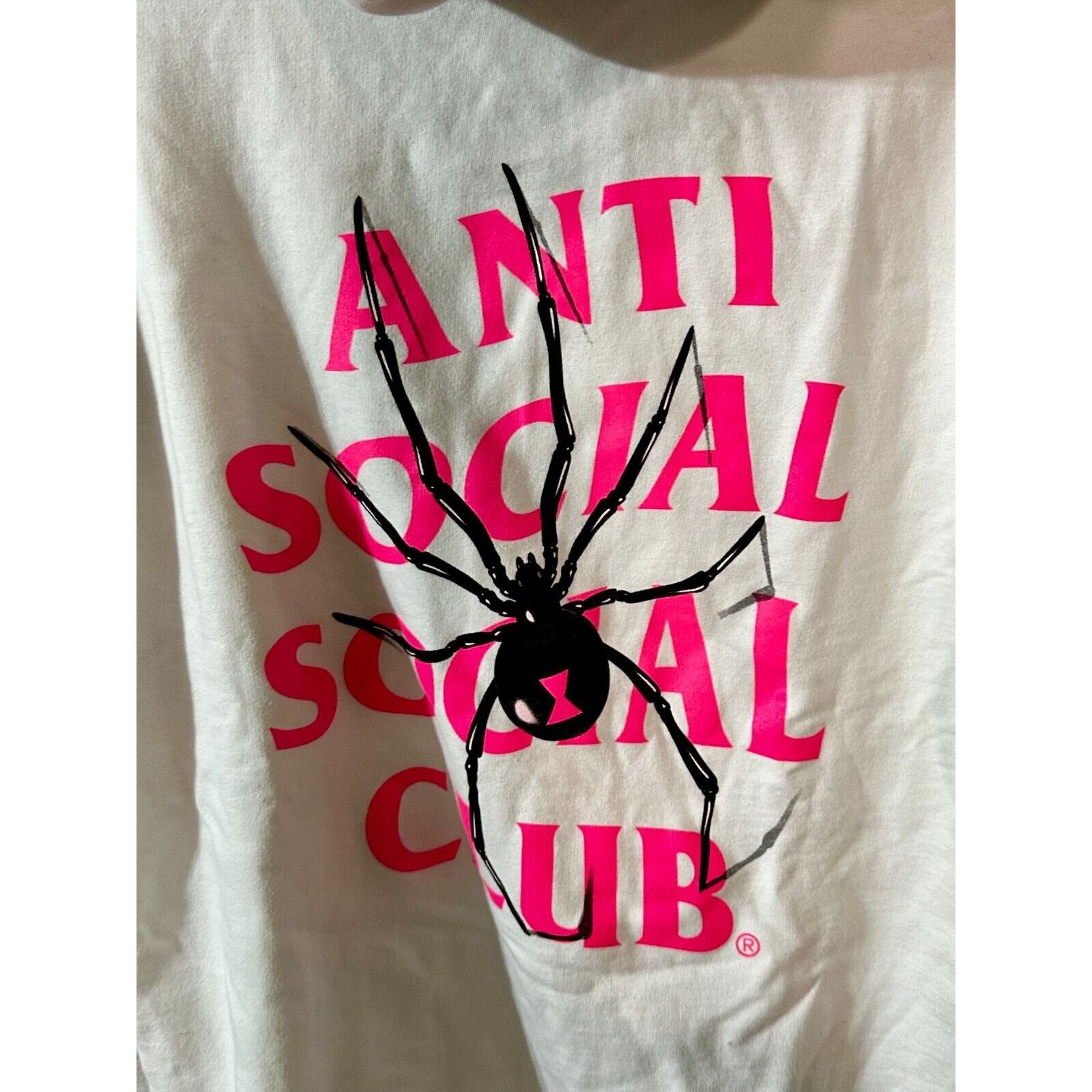 Anti Social Social Club Anti Social Social Club Hoodie | ASSC Spider | Medium | New Size US M / EU 48-50 / 2 - 2 Thumbnail