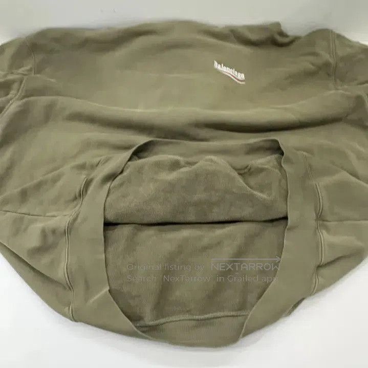 Other Balenciaga Political Campaign Hoodie in Military Green. Size US M / EU 48-50 / 2 - 2 Thumbnail