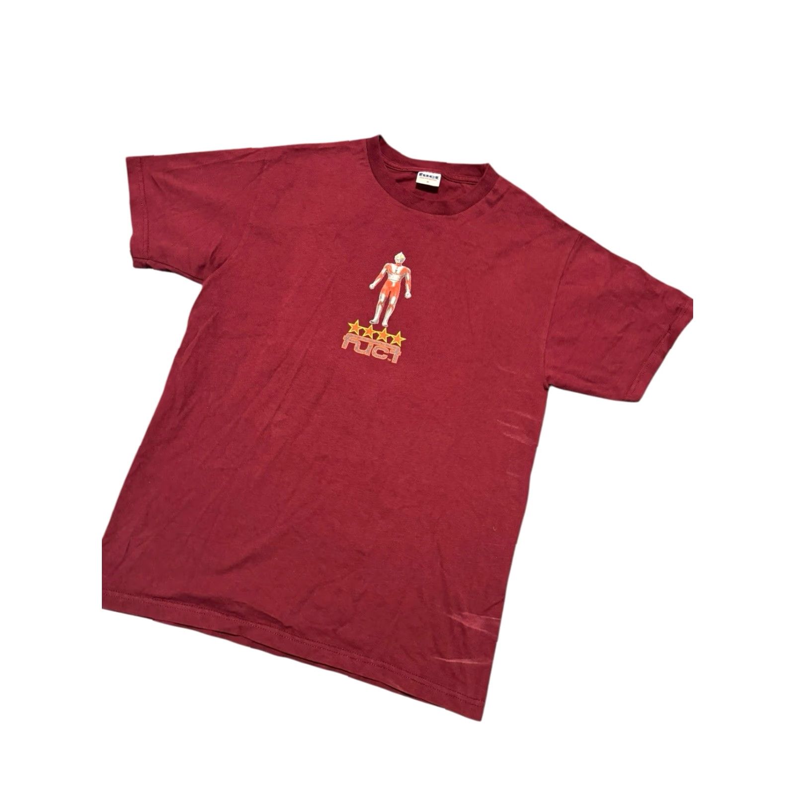 FUCT VINTAGE FUCT Ultraman T-shirt Maroon Size Medium Made In USA Rare HTF Mens T-Shirt Ultraman USA 2000s Size US M / EU 48-50 / 2 - 4 Thumbnail