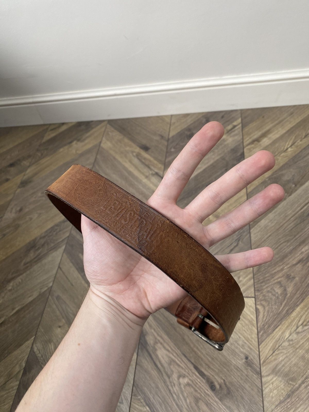 Levi's Vintage Levi’s Leather Belt Size ONE SIZE - 9 Thumbnail