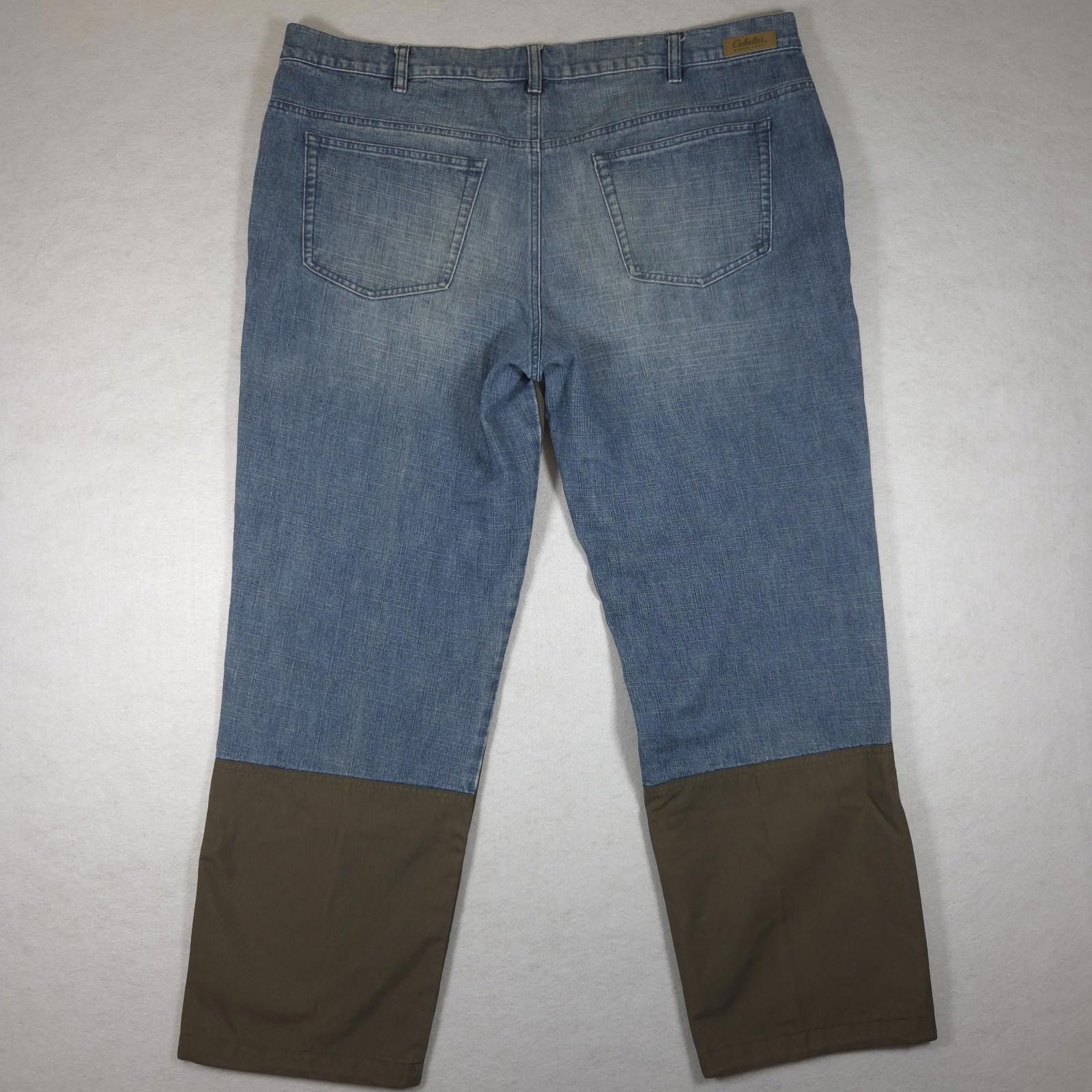 Cabelas Cabela's Men's 42x32 Brush Guard Hunting Jeans 4Most Shield Size ONE SIZE - 2 Thumbnail