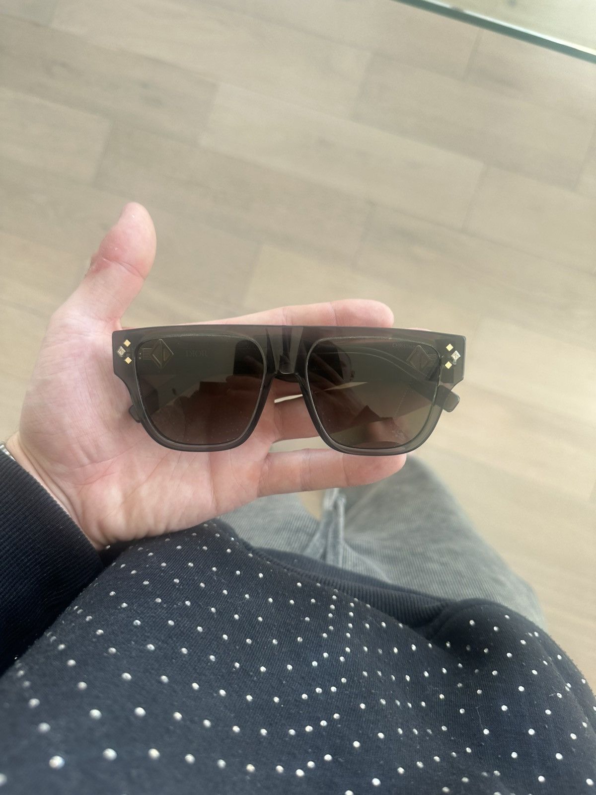 Dior Dior Diamond S61 SHADES/SUNGLASSES 2023 Size ONE SIZE - 1 Thumbnail