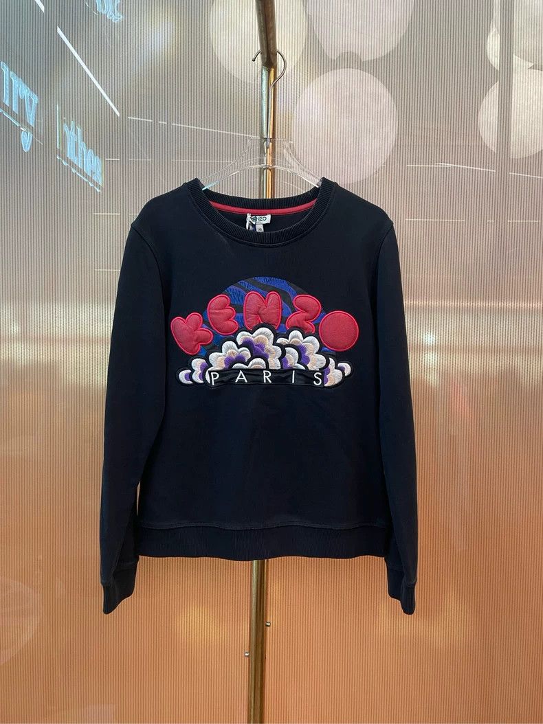 Kenzo KENZO Black Pairs hoodie Size M / US 6-8 / IT 42-44 - 1 Thumbnail