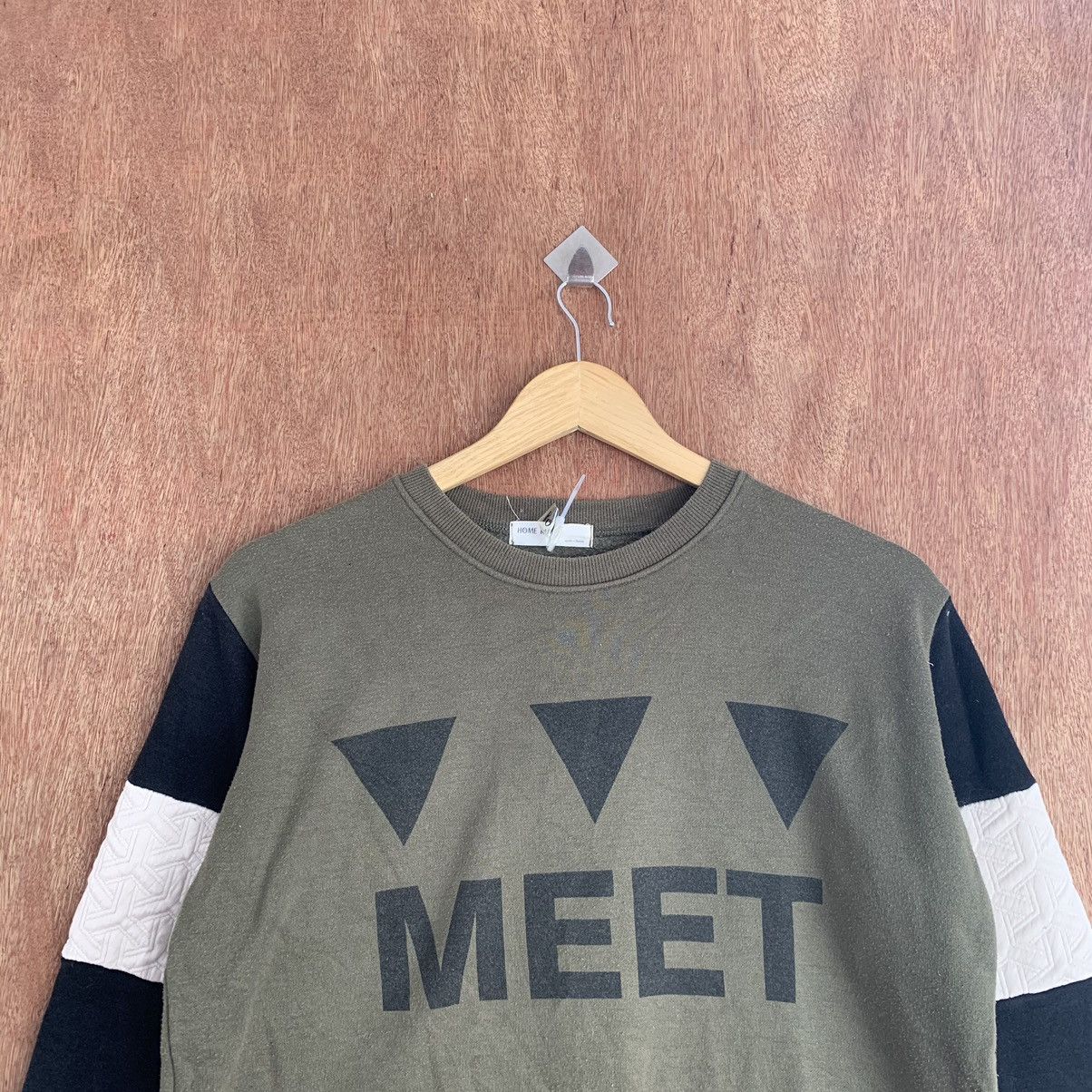 Vintage Vintage Home Run Green Sweatshirt #K01487 Size US M / EU 48-50 / 2 - 9 Thumbnail