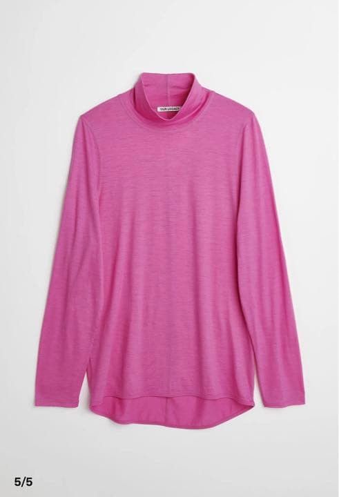 Our Legacy BEND TURTLENECK, Pink Crisp Cotton, men's 48 Size US M / EU 48-50 / 2 - 1 Thumbnail
