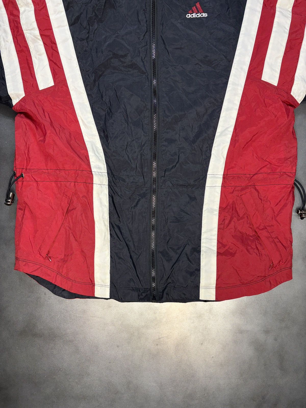 Adidas × Vintage Vintage Adidas Windbreaker 1990s Adidas Nylon Sports Coat Size US M / EU 48-50 / 2 - 7 Thumbnail