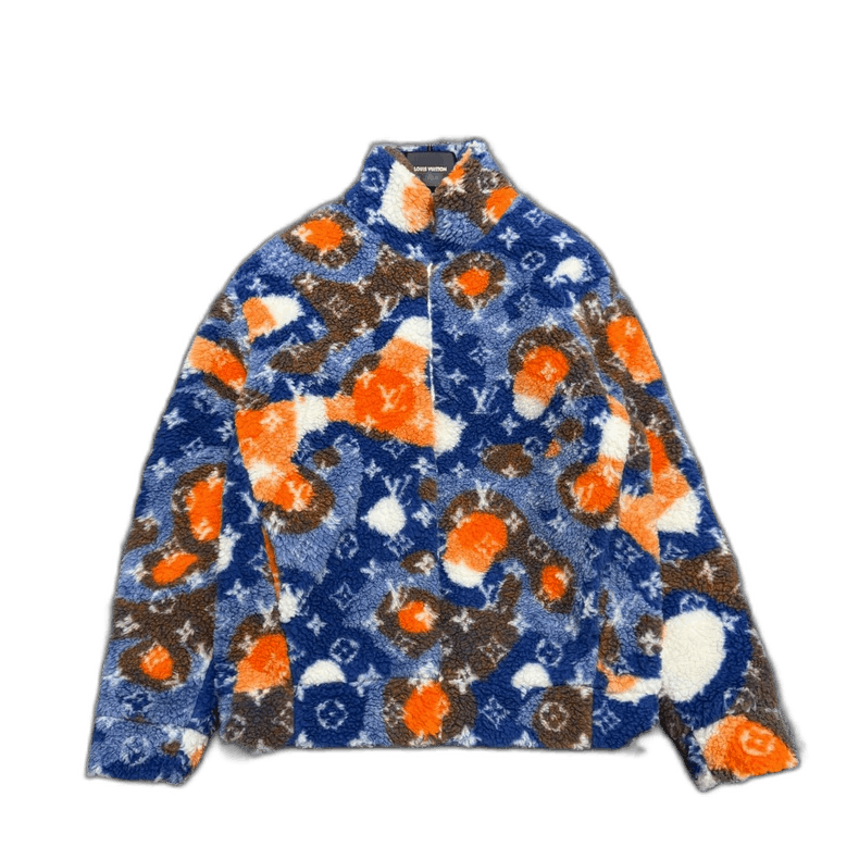 Louis Vuitton Louis Vuitton Tie-Dye Teddy Jacket-yf Size US XL / EU 56 / 4 - 1 Thumbnail