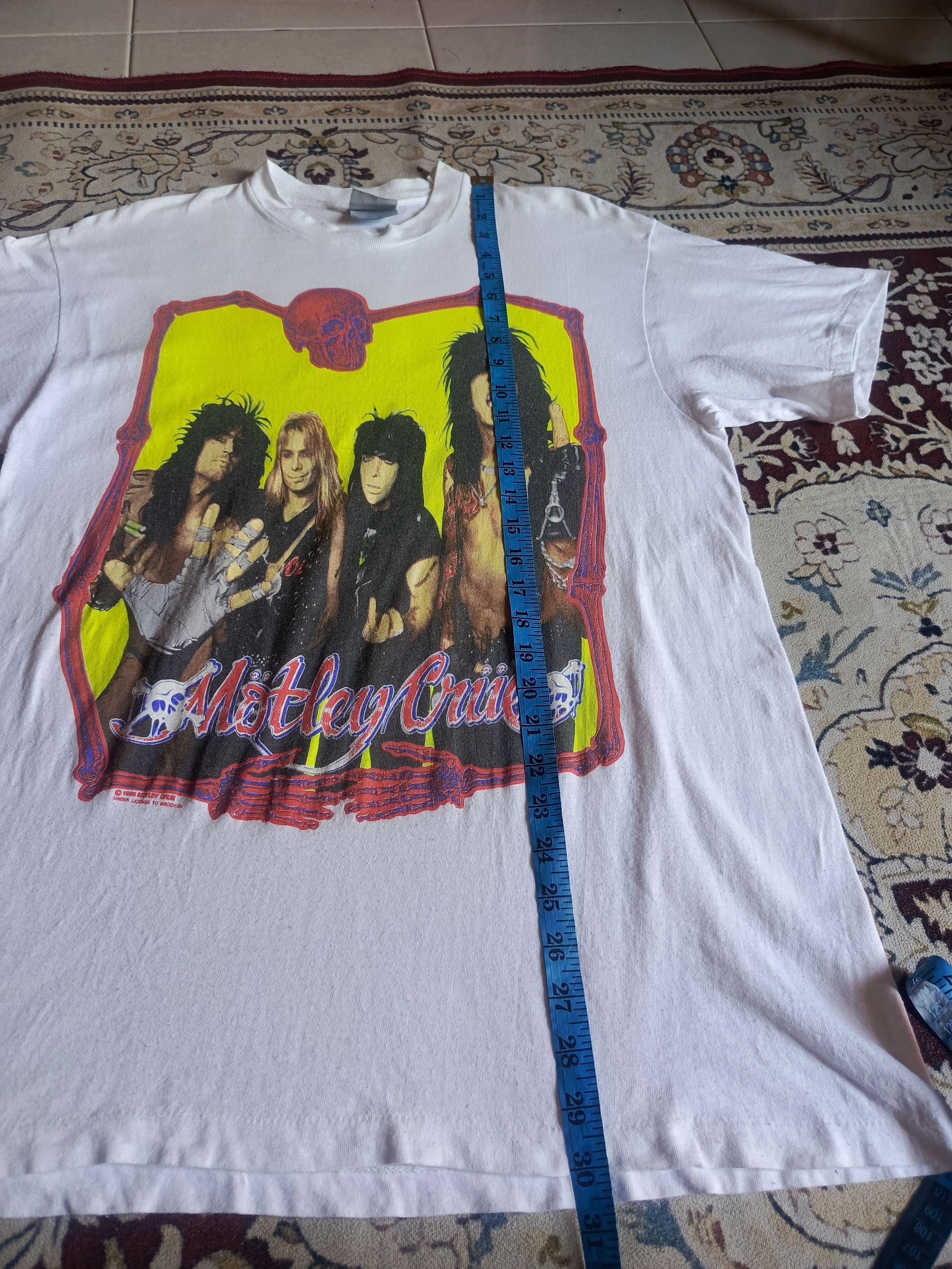 Vintage Vintage 80's Motley Crue Size US L / EU 52-54 / 3 - 5 Thumbnail