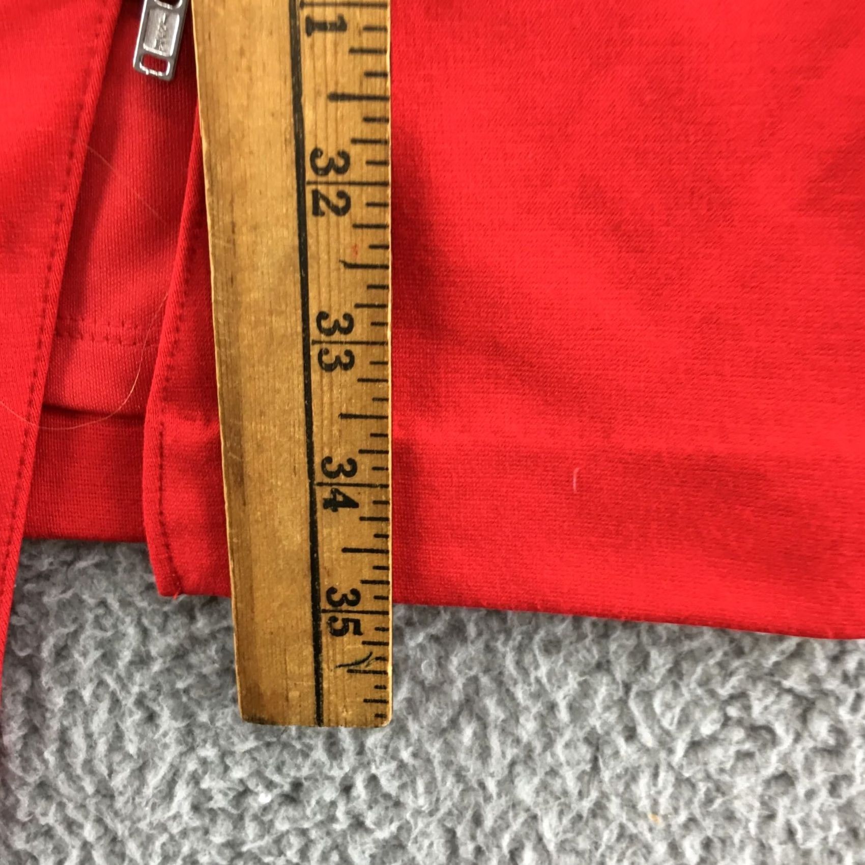Banana Republic VINTAGE Banana Republic Sheath Dress Womens 8 Red Sleeveless Zipper Slit Round Neck Size M / US 6-8 / IT 42-44 - 4 Thumbnail