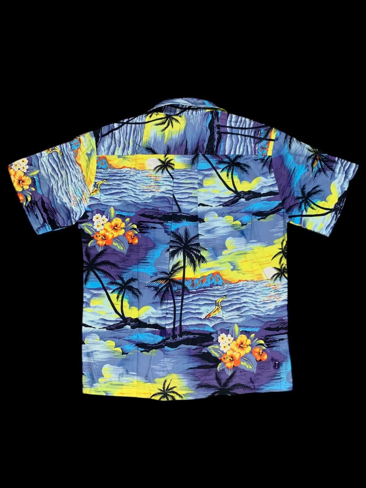 Sun Surf Vintage Palm wave surfer hawaiian shirt Size US M / EU 48-50 / 2 - 3 Thumbnail