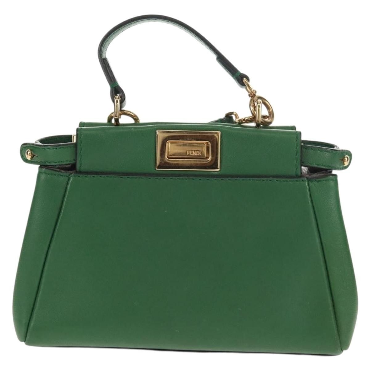 Fendi Fendi Peekaboo Bag Leather Size ONE SIZE - 1 Thumbnail
