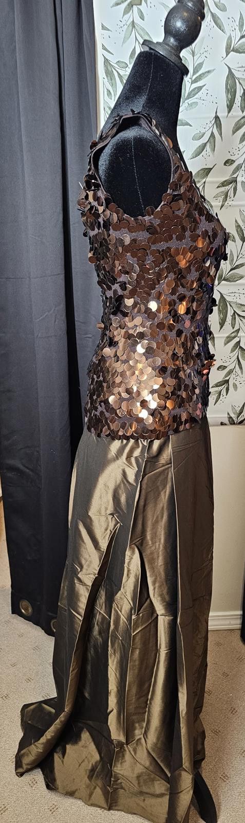 Other Adrienne Vittadini Dress Brown Womens Size XS 2-Piece Size XS / US 0-2 / IT 36-38 - 8 Thumbnail