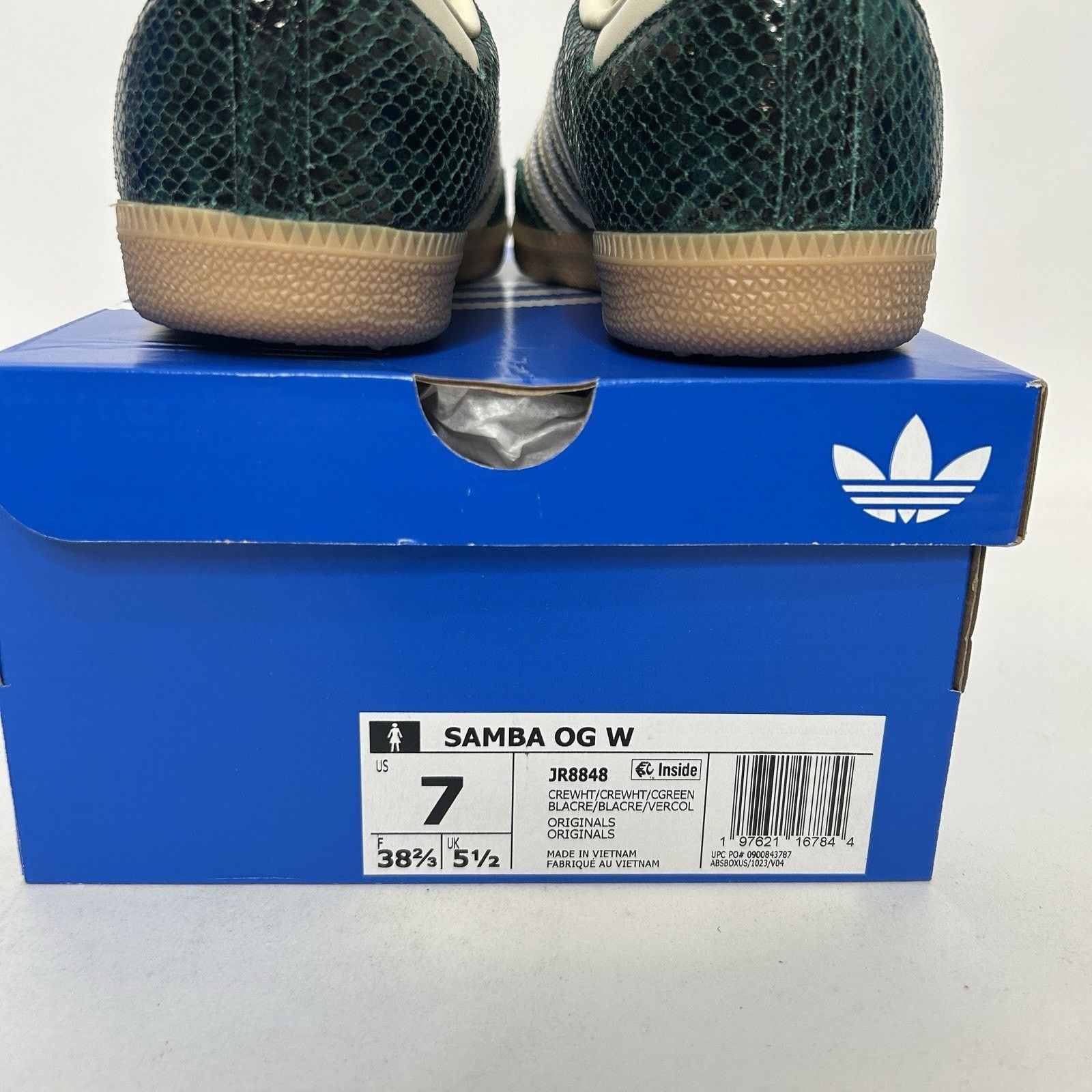 Adidas adidas Samba OG Snakeskin Pack - “Collegiate Green” JR8848 Size US 7 / IT 37 - 5 Thumbnail