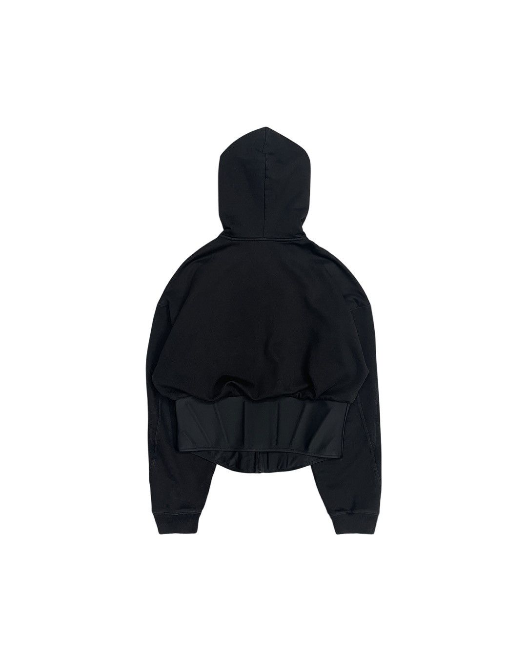 Mugler Mugler x H&M SS23 Corset Waist Hooded Jacket Size L / US 10 / IT 46 - 2 Thumbnail