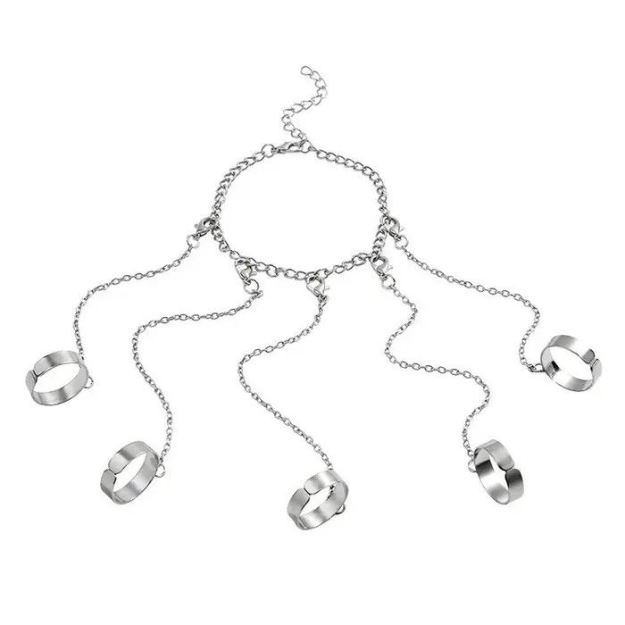 Jewelry Bracelet Chain Rings Size ONE SIZE - 4 Thumbnail