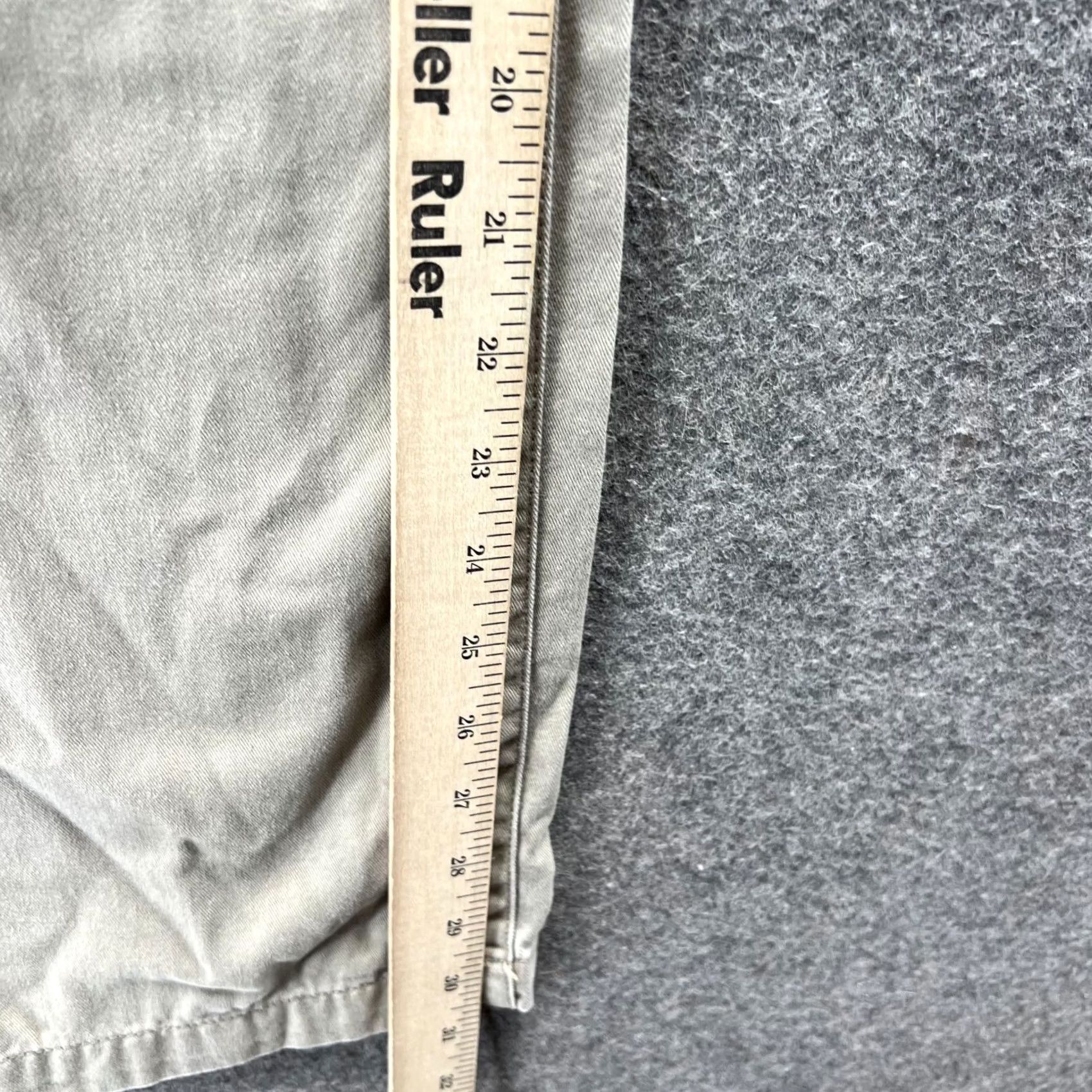 The North Face The North Face Men 36 ABLS Khaki Chino Flat Front Tan Beige Travel Hiking Pants - 36in Size US 36 / EU 52 - 4 Thumbnail