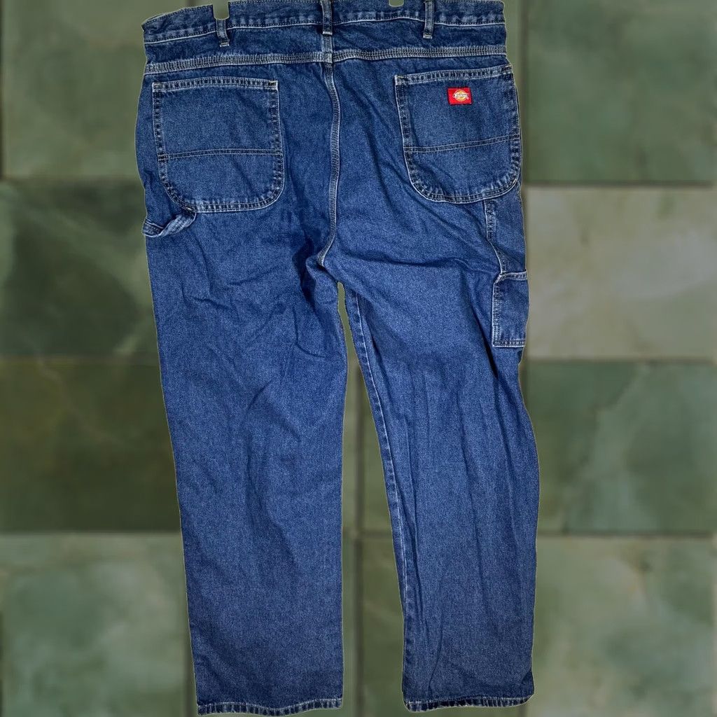 Dickies Dickies Carpenter Jeans Blue Denim Relaxed Fit Straight Leg 42x32 Mens Size US 42 / EU 58 - 1 Thumbnail