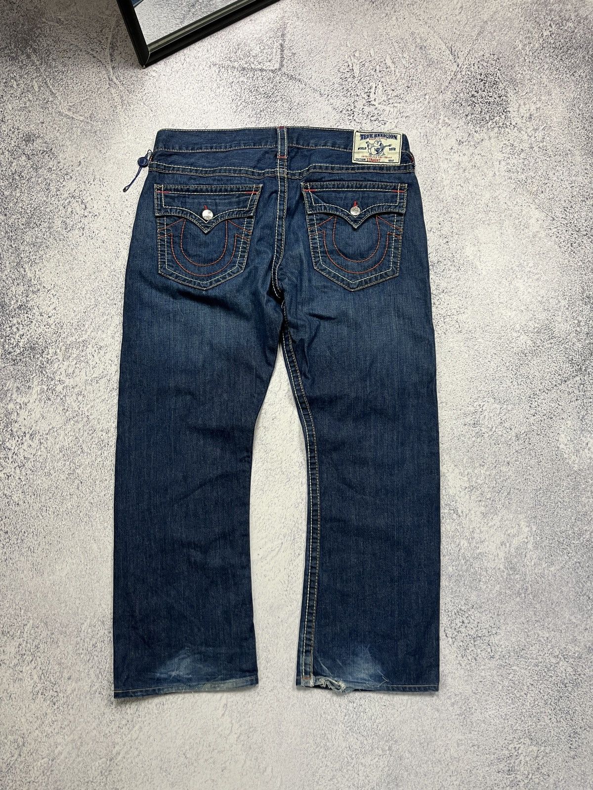True Religion True Religion Straight Jeans Made In USA Chief Keef Style 38 Size US 38 / EU 54 - 1 Thumbnail