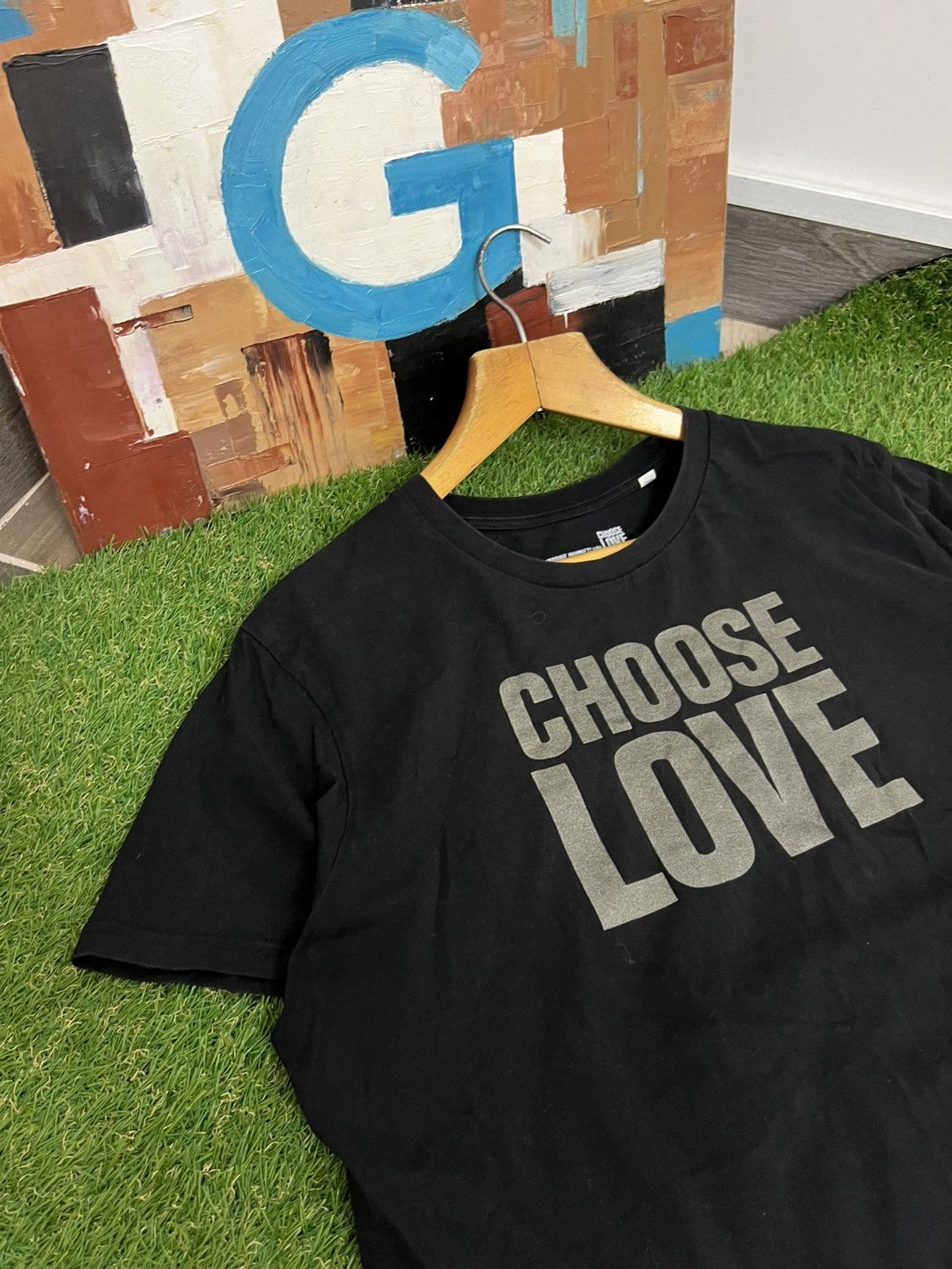 Katharine Hamnett London Katharine Hamnett Choose Love Quote T-Shirt M-L Size US M / EU 48-50 / 2 - 2 Thumbnail