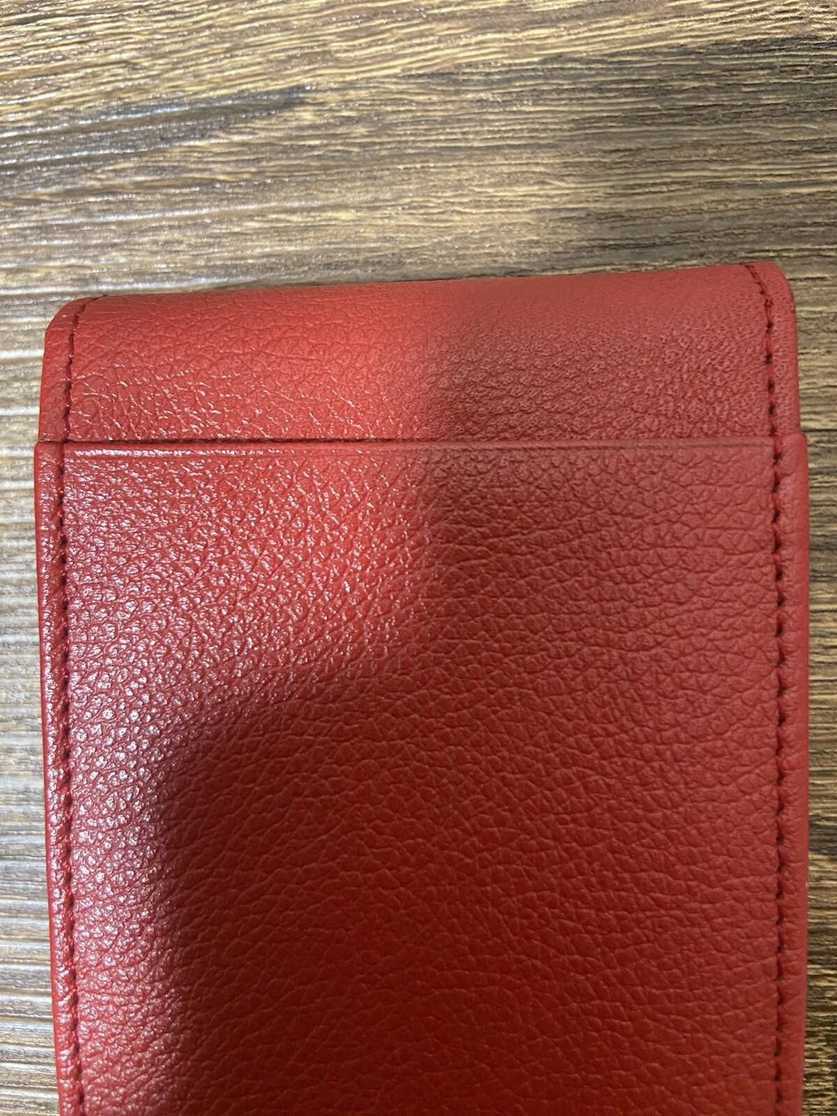 Saint Laurent Paris YSL Saint Laurent red gold cigarette case multi pouch, good Size ONE SIZE - 5 Thumbnail