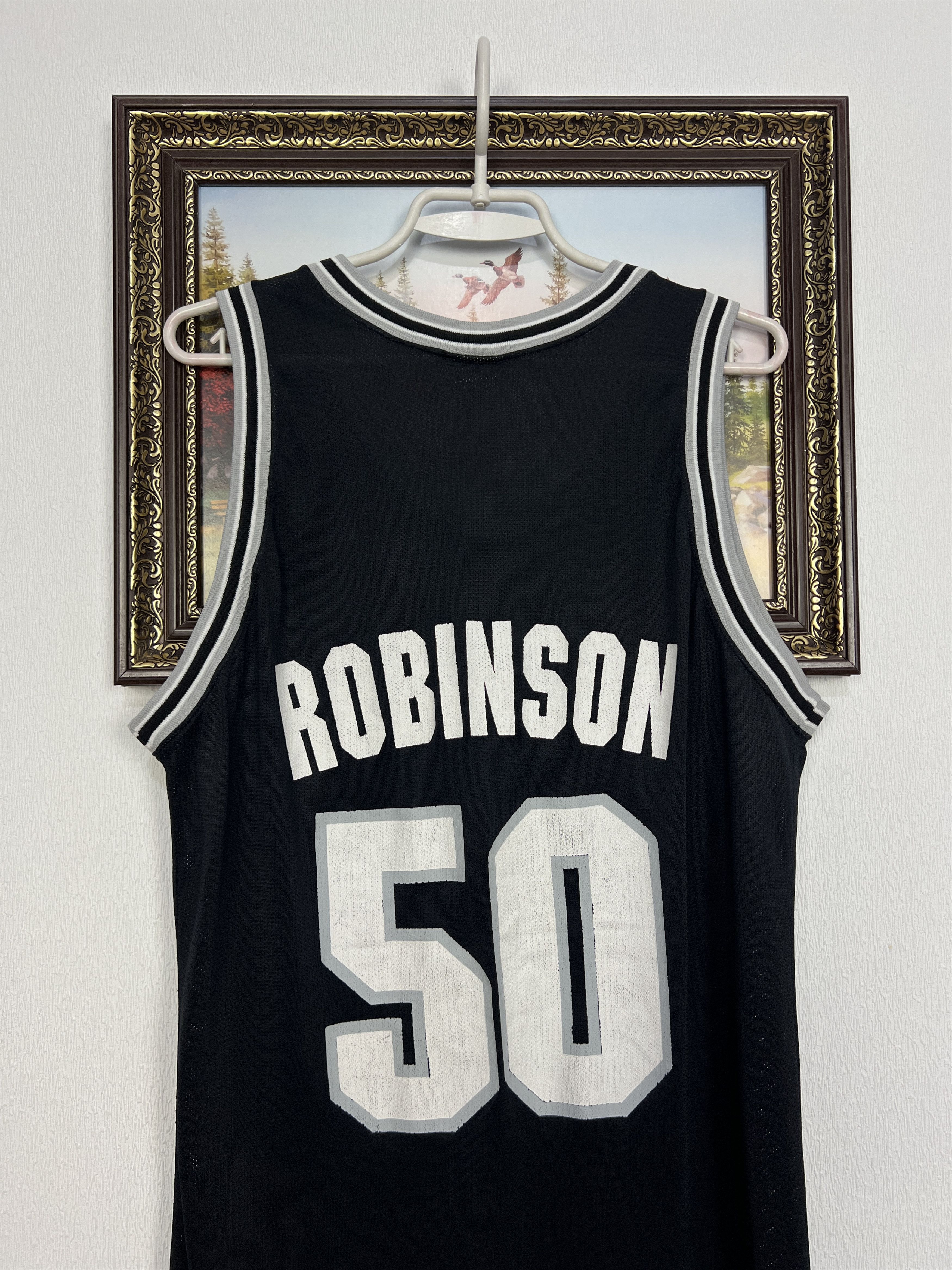 Champion Vintage 90's Champion San Antonio Spurs Robinson NBA Jersey Size US XL / EU 56 / 4 - 9 Thumbnail