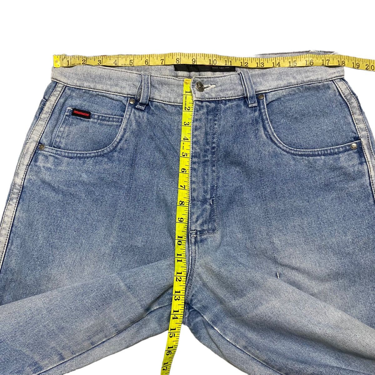 Fubu Vintage Y2K Fubu Denim Baggy Jeans Faded Blue Size US 36 / EU 52 - 22 Thumbnail
