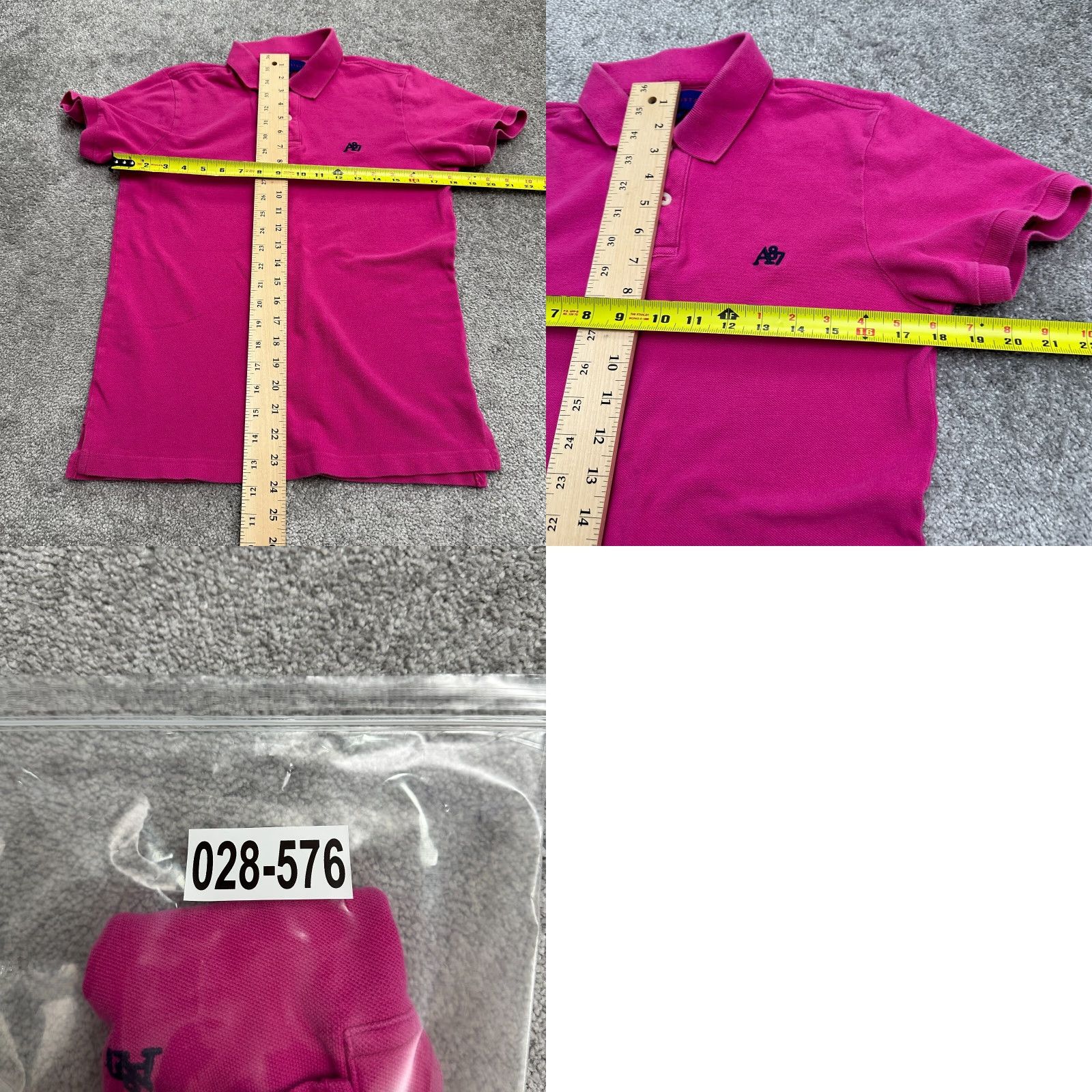 Vintage Aéropostale Polo Shirt Womens S Pink Short Sleeve 100% Cotton Casual Golf Shirt Size S / US 4 / IT 40 - 8 Thumbnail
