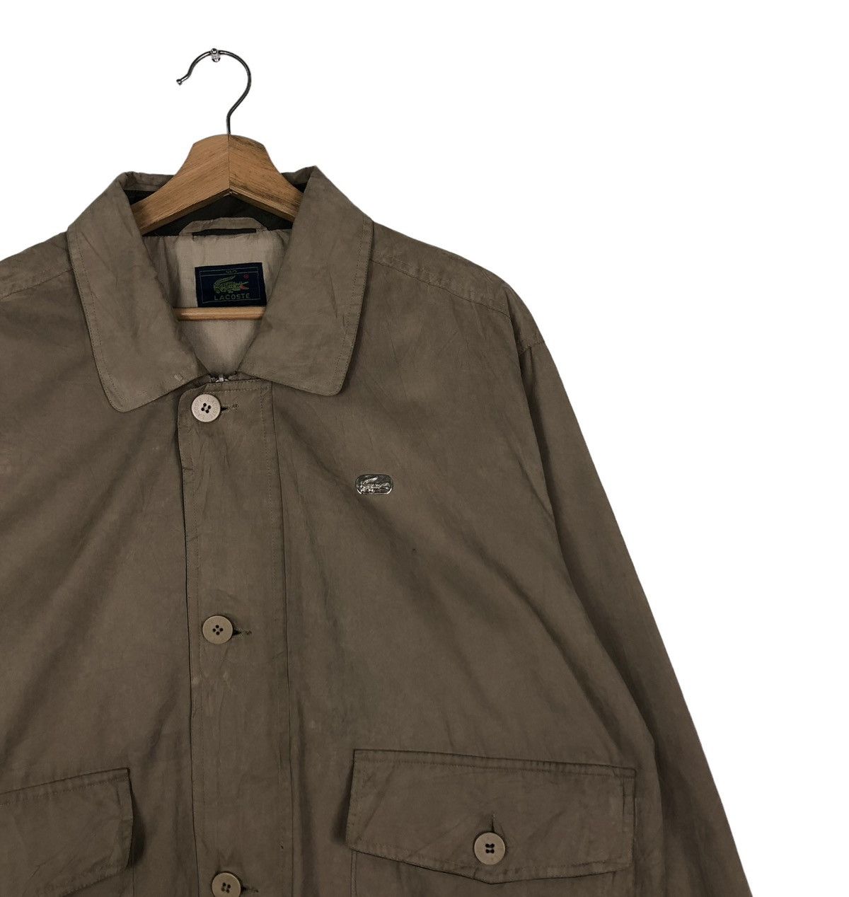 Japanese Brand VINTAGE BOMBER JACKET LACOSTE JAPAN BIG LOGO Size US M / EU 48-50 / 2 - 3 Thumbnail