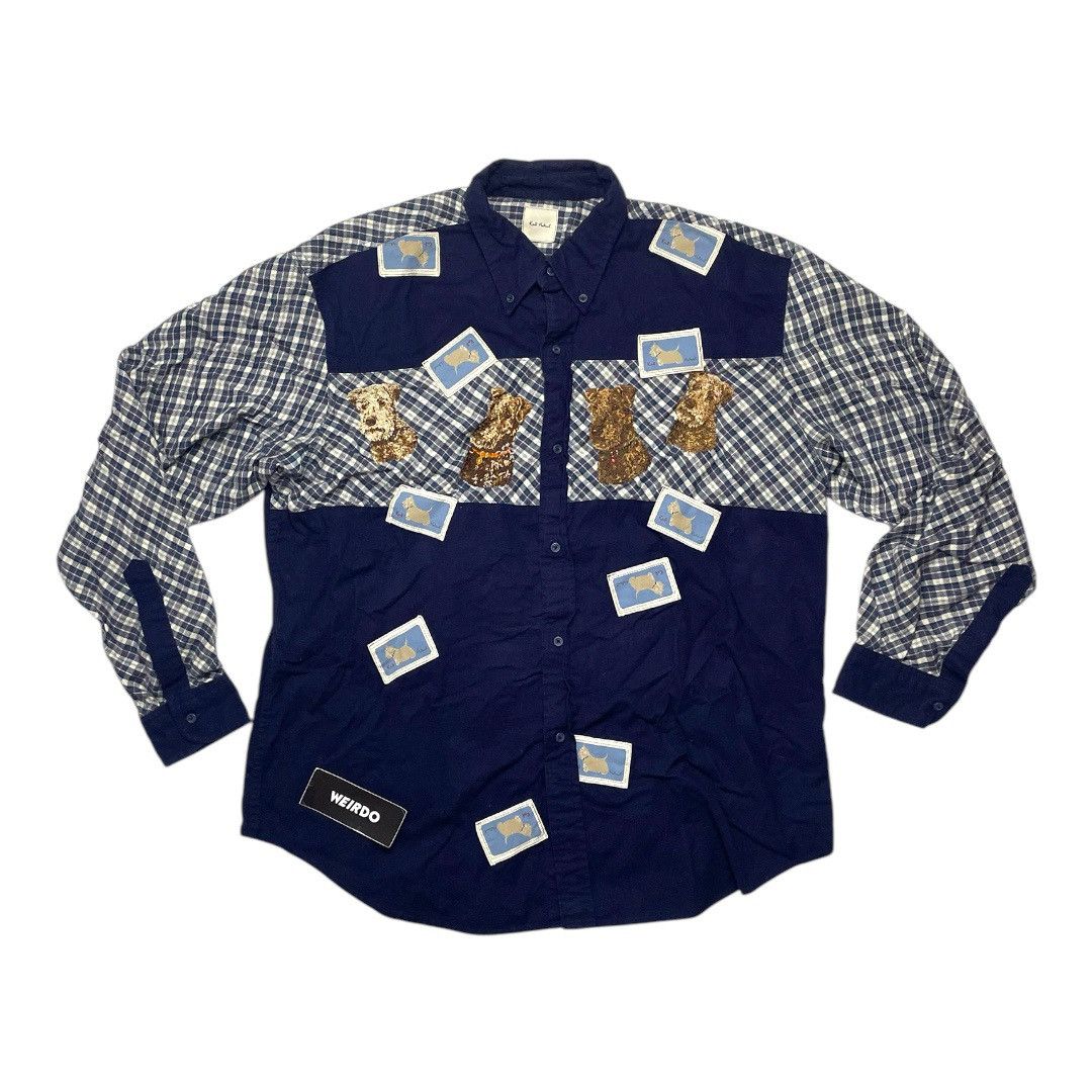 Designer × Karl Helmut Vintage Karl Helmut Shirt Size US XL / EU 56 / 4 - 1 Thumbnail