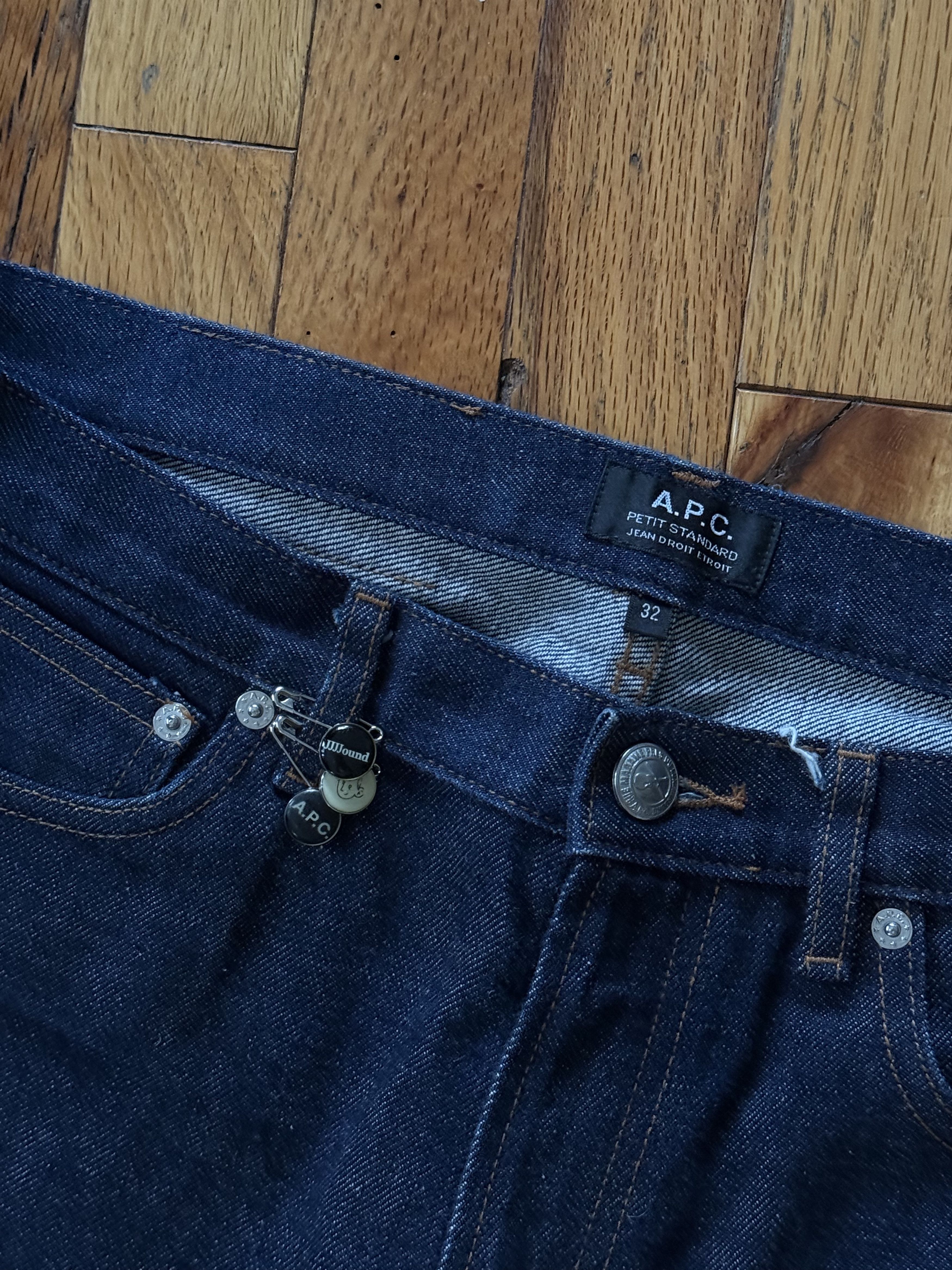 A.P.C. × JJJJound APC x JJJJOUND Petit Standard Denim Size US 32 / EU 48 - 5 Thumbnail