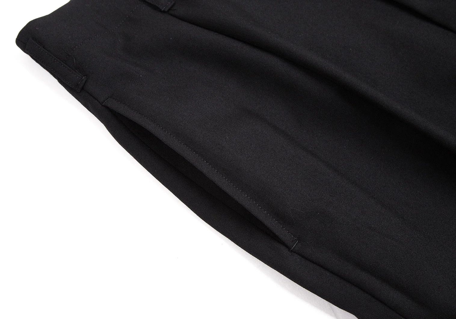 Jean Paul Gaultier Wool Nylon Tapered Pants in Black Size 48 Size US 32 / EU 48 - 3 Thumbnail