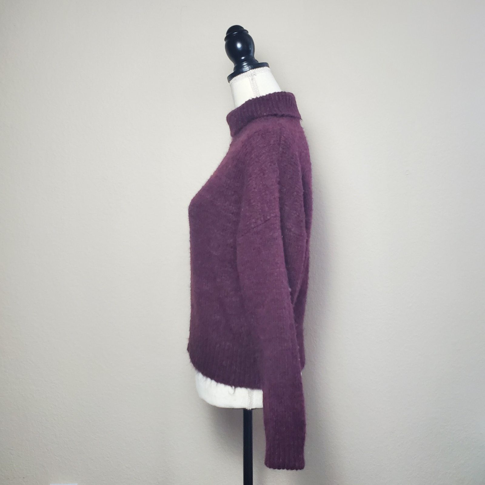 Other Lulus Burgundy Knit Sweater Small Size S / US 4 / IT 40 - 2 Thumbnail